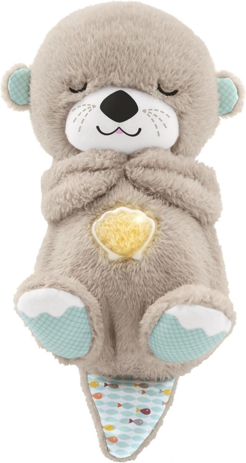 Fisher-Price® Tierkuscheltier Schlummerotter, Beruhigungskissen mit Funktion, Schlafhilfe Baby, Schlummer Otter, Babies, Plüschtiere Kuscheltiere, Kinder (1-tlg)