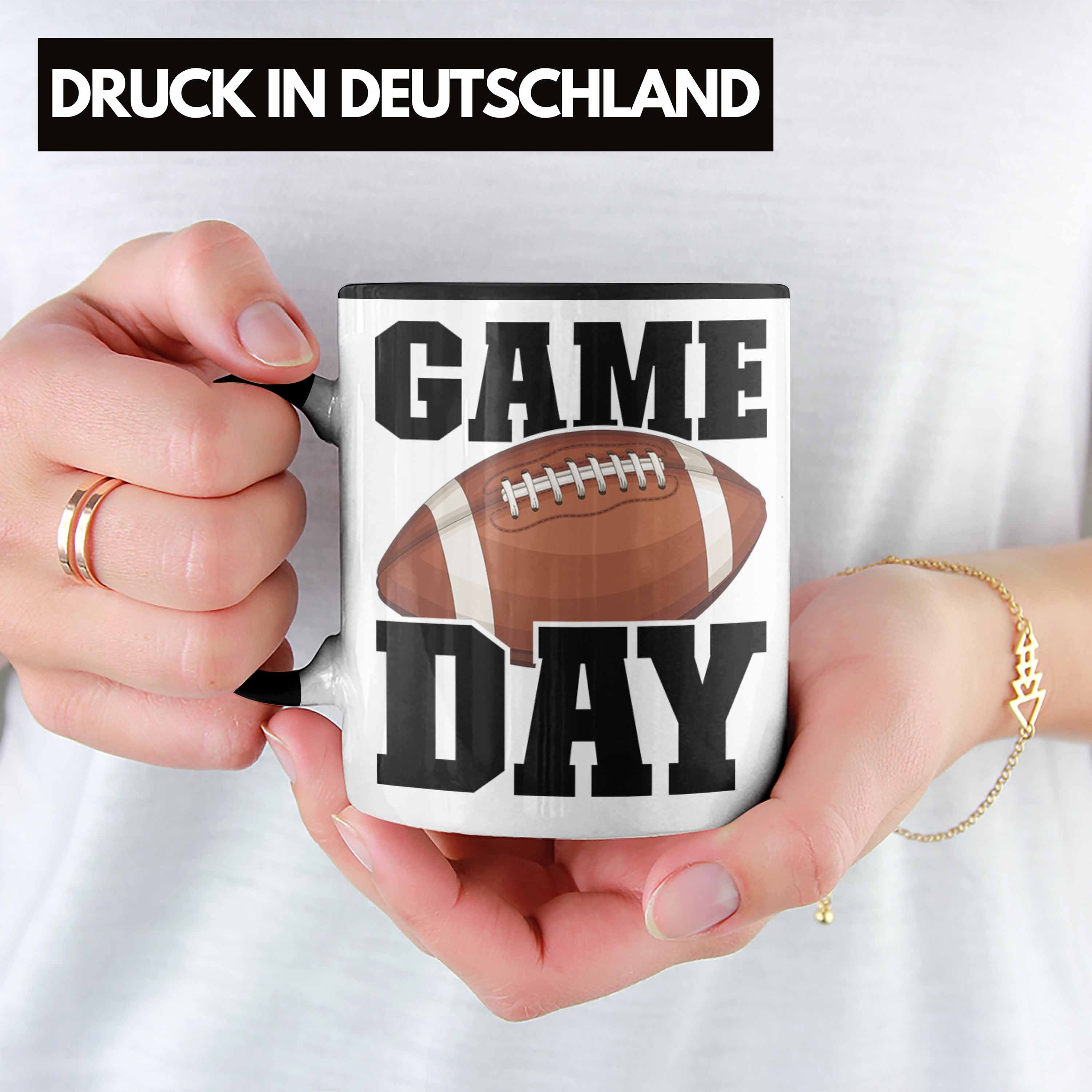 Trendation Tasse American Football Tasse Geschenk Football-Spieler Geschenkidee Game Da