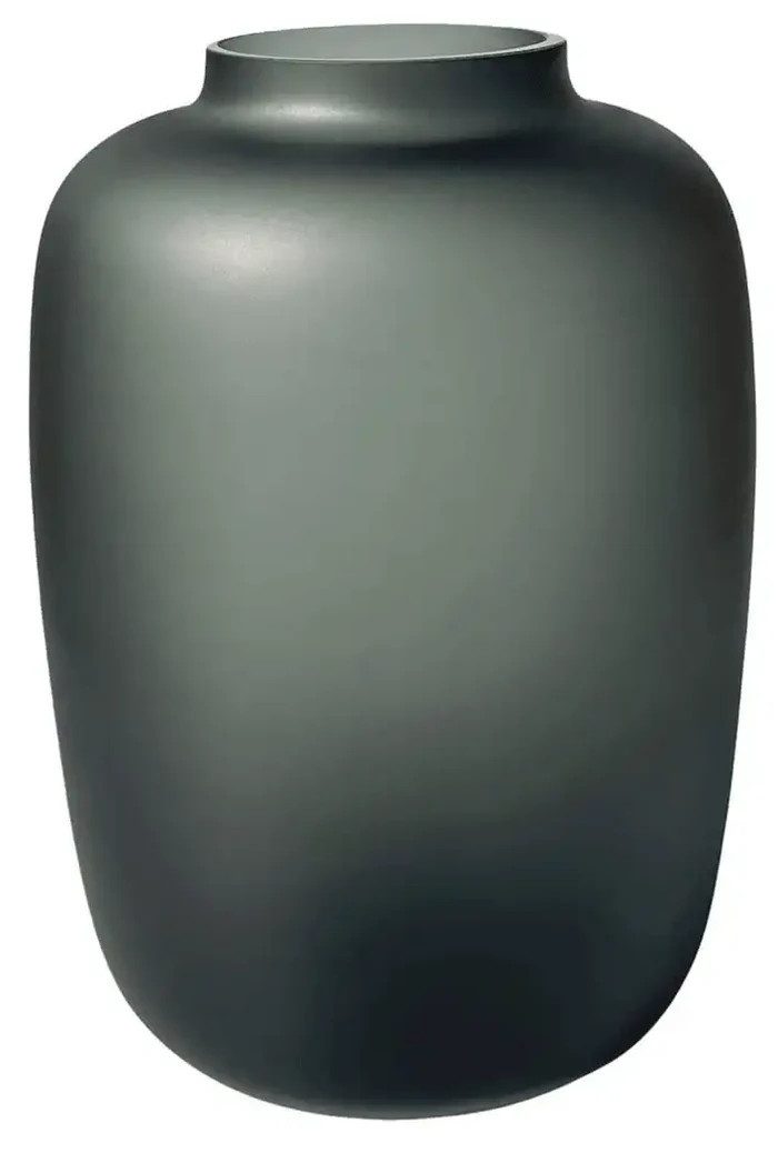 Vase the World Dekovase Designer Vase Satingrau handgefertigt matt pulverbeschichtet 3 Größen