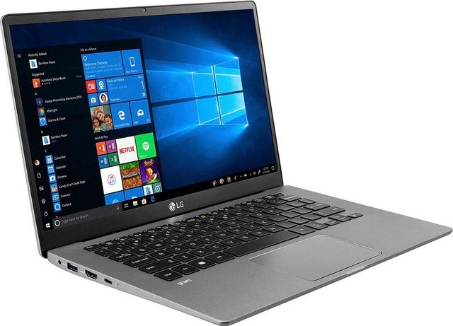 LG 14Z90N V.AR52G Notebook (35,56 cm 14 Zoll, Intel Core i5 1035G7, Iris Plus Graphics, 256 GB SSD, Kostenloses Upgrade auf Windows 11, sobald verfügbar)  - Onlineshop OTTO