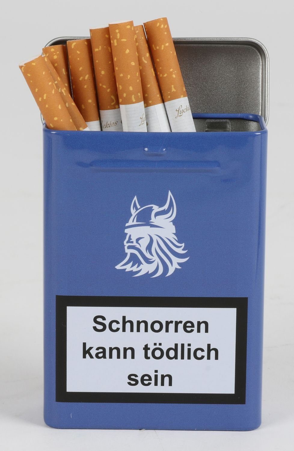 BURI Aufbewahrungsbox 24x Zigaretten-Box 7x3x9cm Zigarettenetui  Aufbewahrung Raucher rauchen