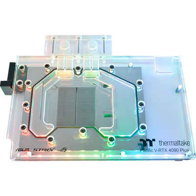 Thermaltake Wasserkühlung Pacific V-RTX 4090 Plus (ASUS ROG & TUF) GPU Water Block