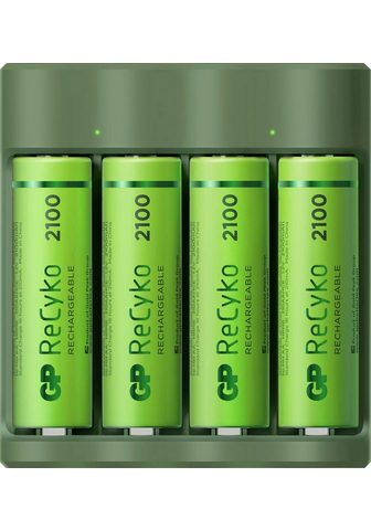 GP Batteries »USB-Akkuladegerät B421 ir 4x ReCyko A...