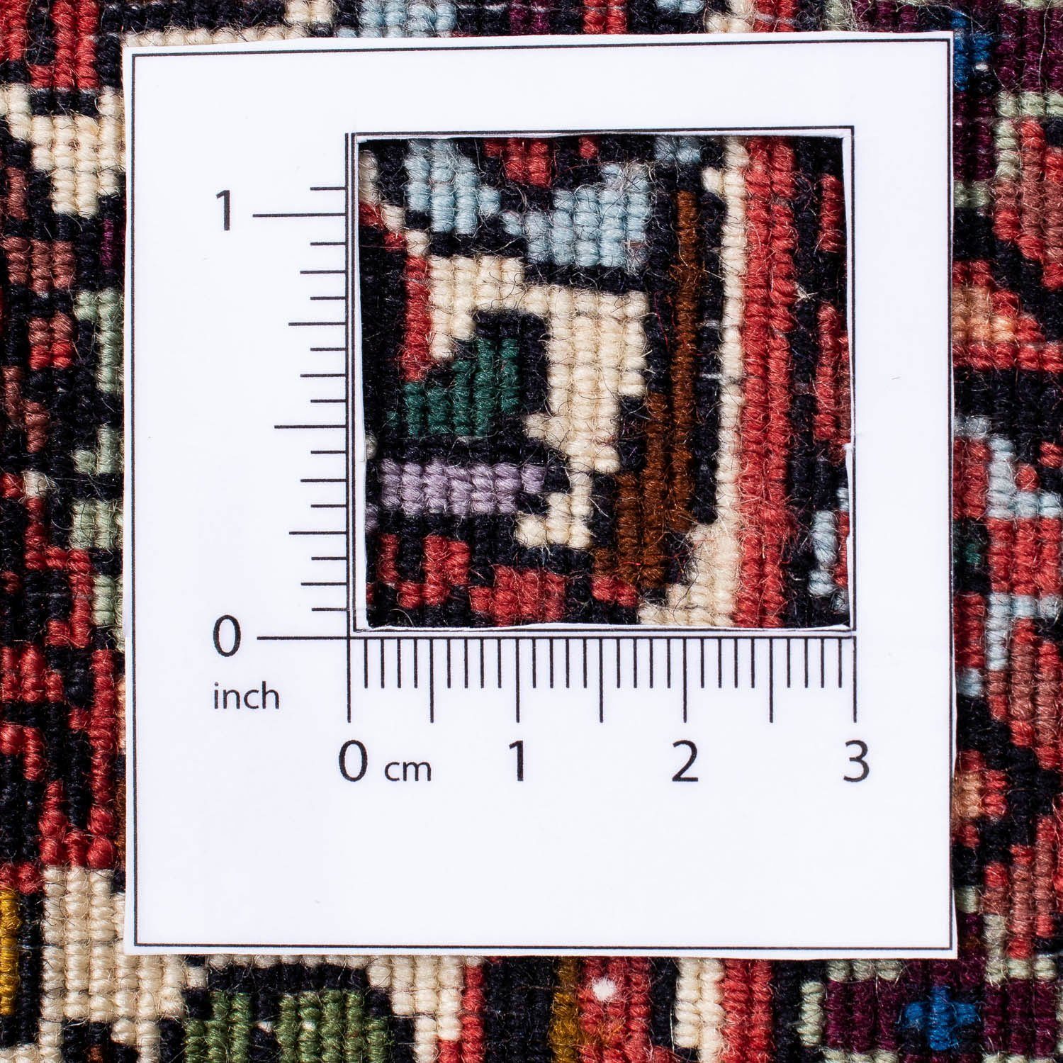 Perser dunkelrot, 241 Orientteppich - morgenland, Höhe: Zertifikat Handgeknüpft, - mm, 15 - Einzelstück Wohnzimmer, x cm Bidjar 172 rechteckig, mit