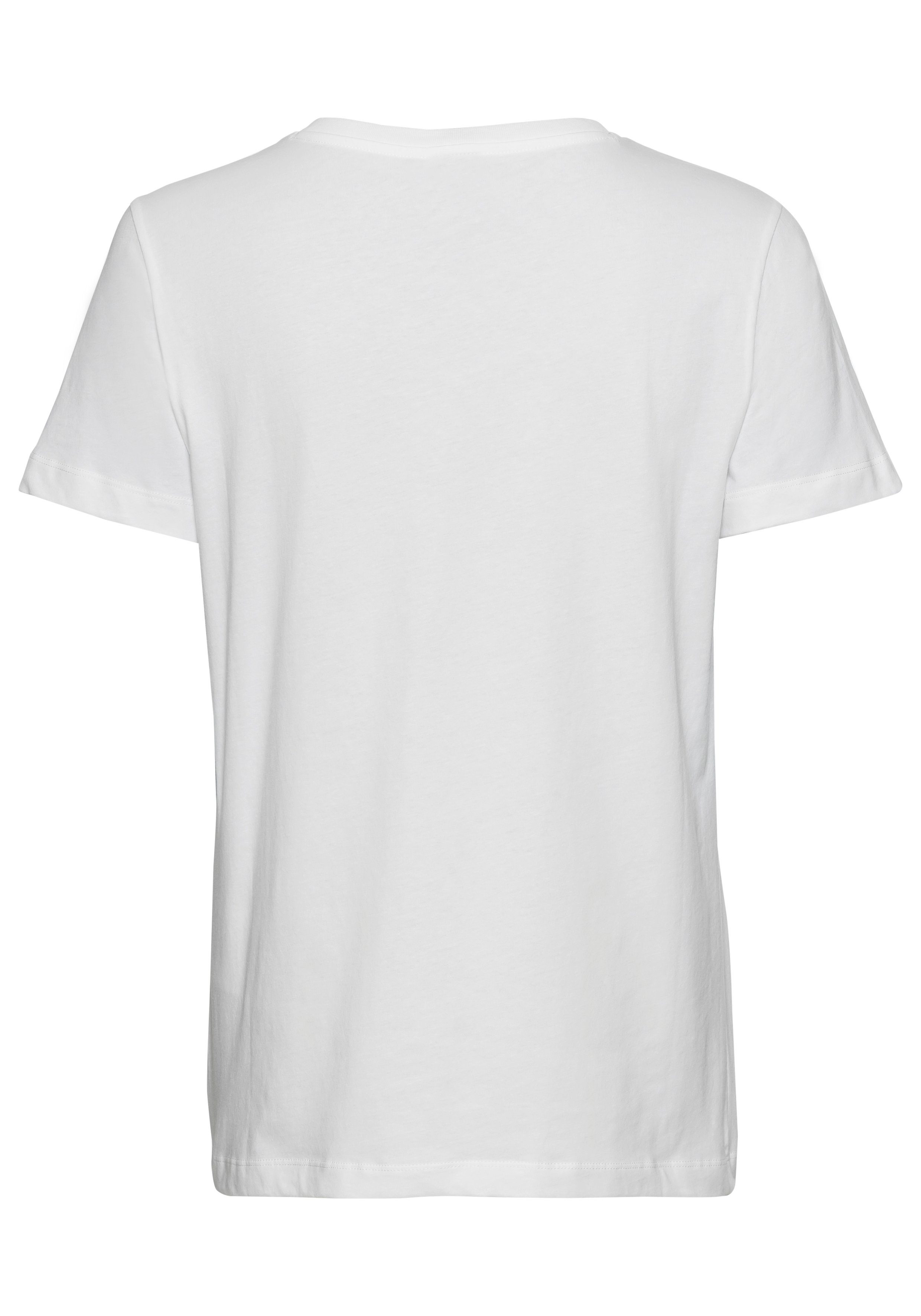 Champion T-Shirt V-Neck T-Shirt weiß Icons