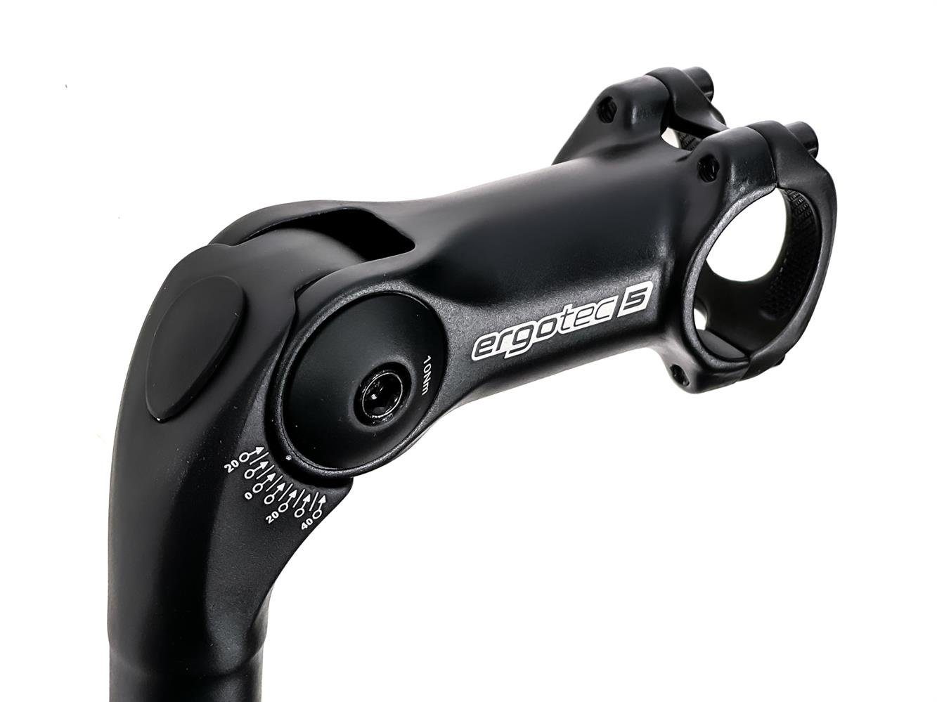 Ergotec Lenkervorbau 1 Zoll Ergotec Octopus XL Fahrrad Vorbau Klemmung 31,8 mm Safety Level