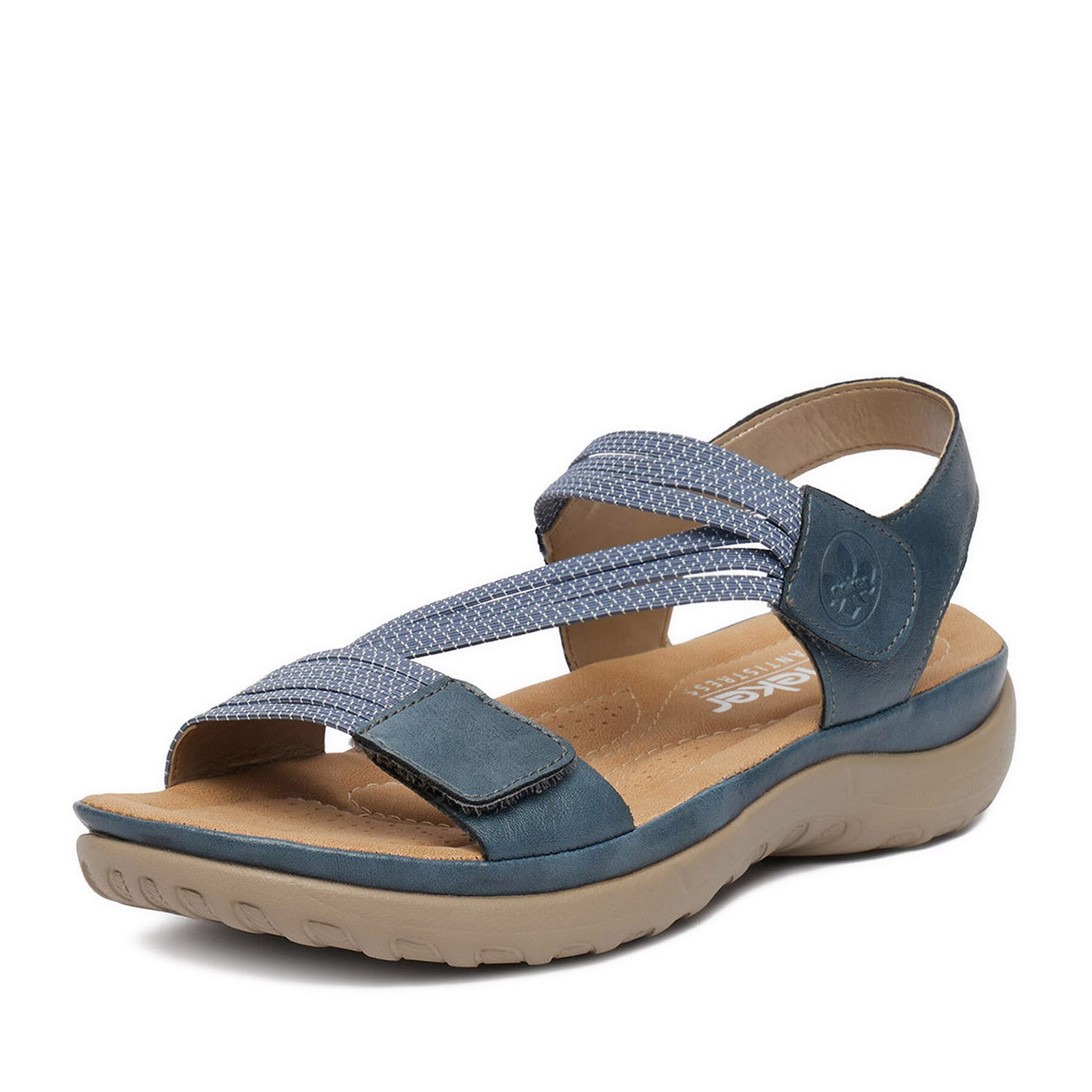 Rieker Rieker Damen-Sandalen Blau 64870-14 Sandale