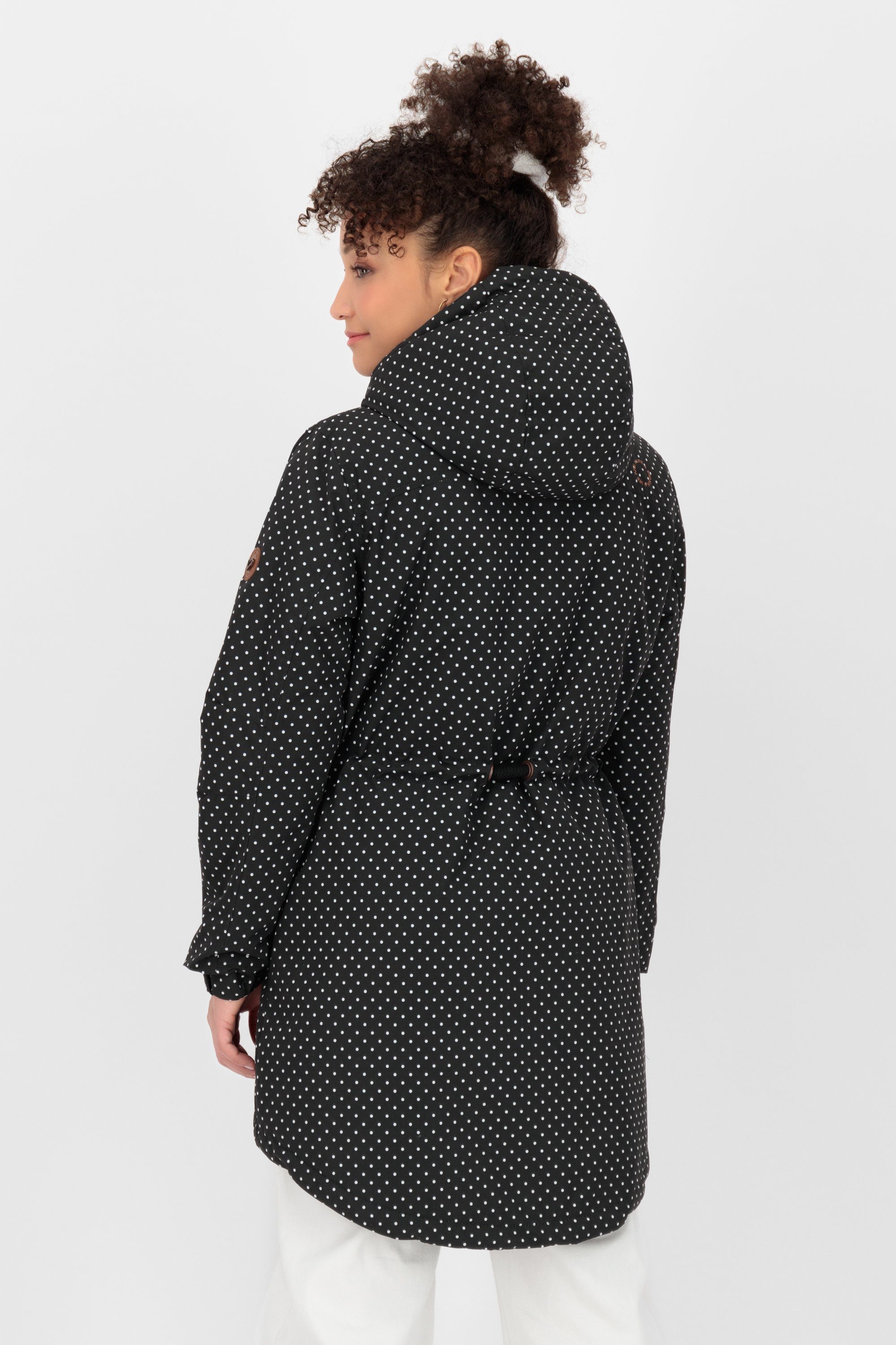 Alife & Kickin Funktionsparka CHARLOTTE II COAT CS mit hochschließendem Kragen und Kapuze