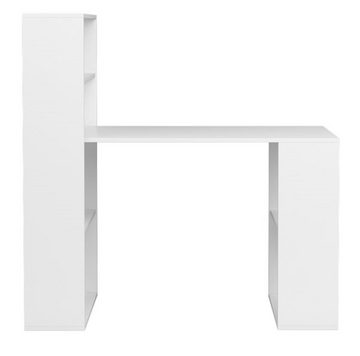 Helvetia Schreibtisch Wels (Wels, 1-St., Schreibtisch), 120x52x121cm weiß