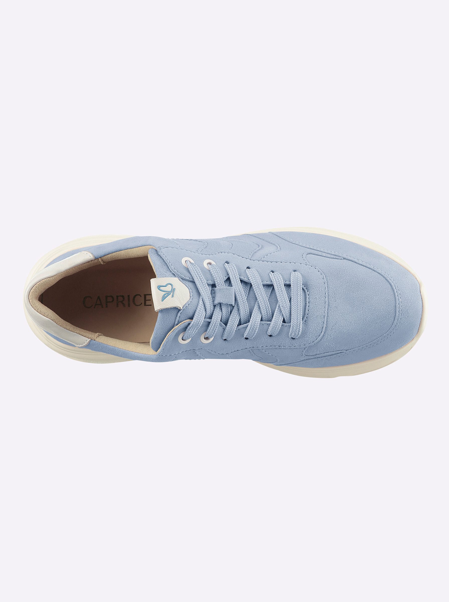 Caprice Sneaker Sneaker Flexible Laufsohle, Wechselfußbett, weiche Polsterung, Schrittdämpfung