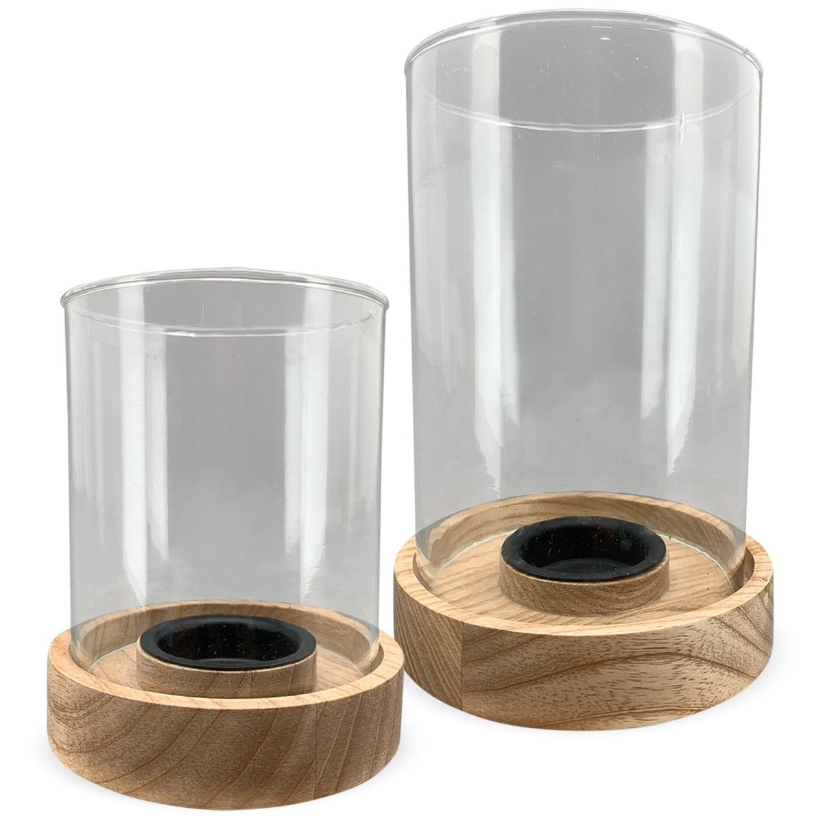 matches21 HOME & HOBBY Kerzenhalter Windlichter Set Natura (2 St) günstig online kaufen