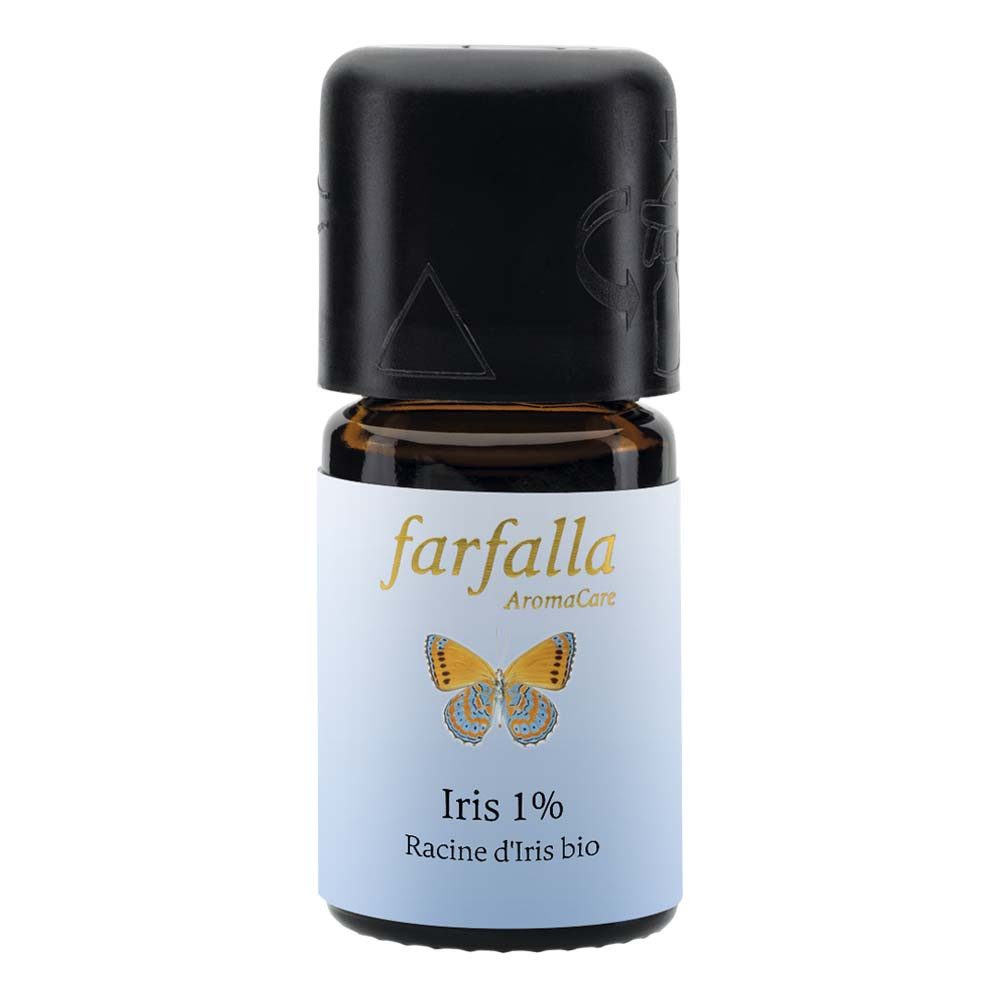 Duftöl Iris 1% (99% Alk) bio 5ml