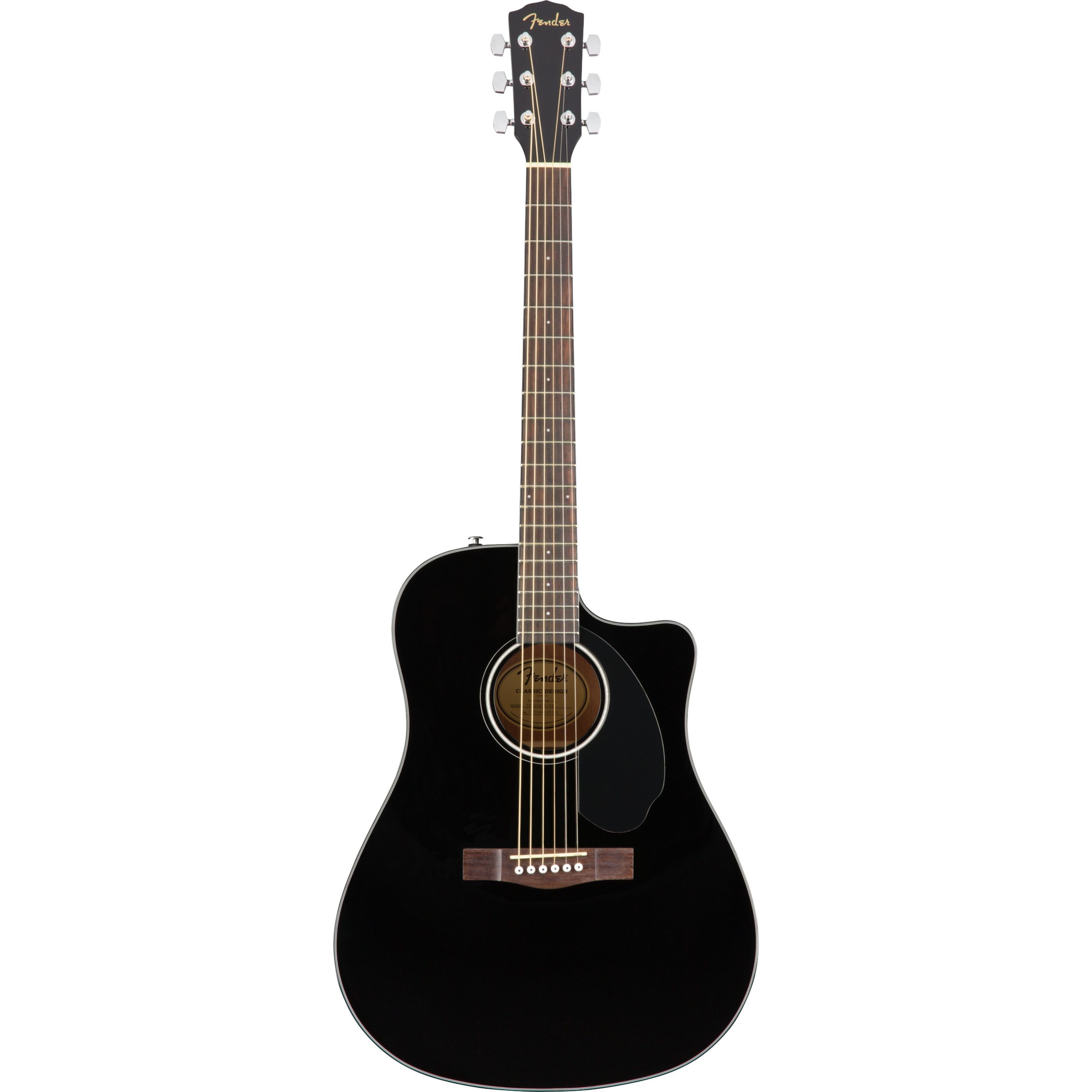 Fender Westerngitarre, CD-60SCE Black - Westerngitarre