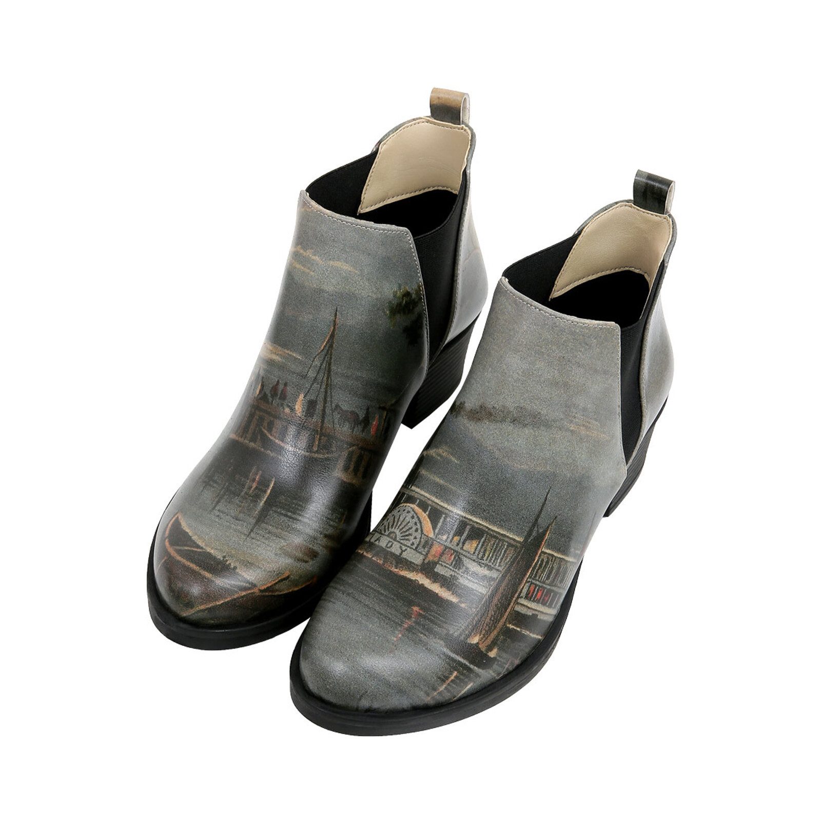 DOGO Eve Chelsea Boot Nature Damen Stiefeletten Stiefelette Handgefertigt günstig online kaufen