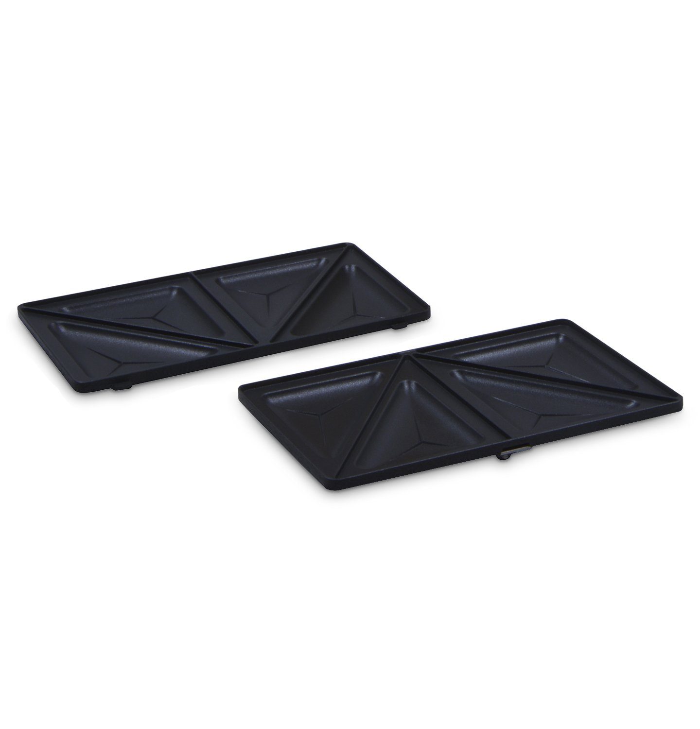 Tefal Paniniplatten Sandwich-Platten XA800212, antihaftbeschichtet, Snack Set für Club Sandwiches