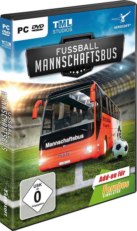 Image of Fernbus Simulator Add-on - Fußball Mannschaftsbus PC