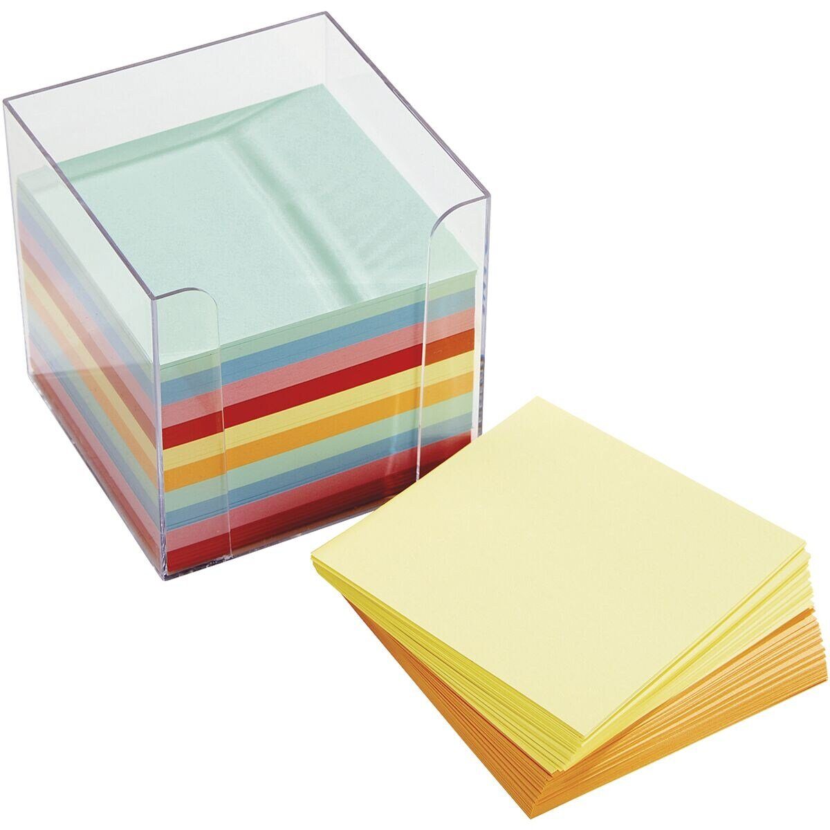 Otto Office Notizzettel, Zettelbox für Papiergröße 90x90 mm, inkl. 700 Blatt