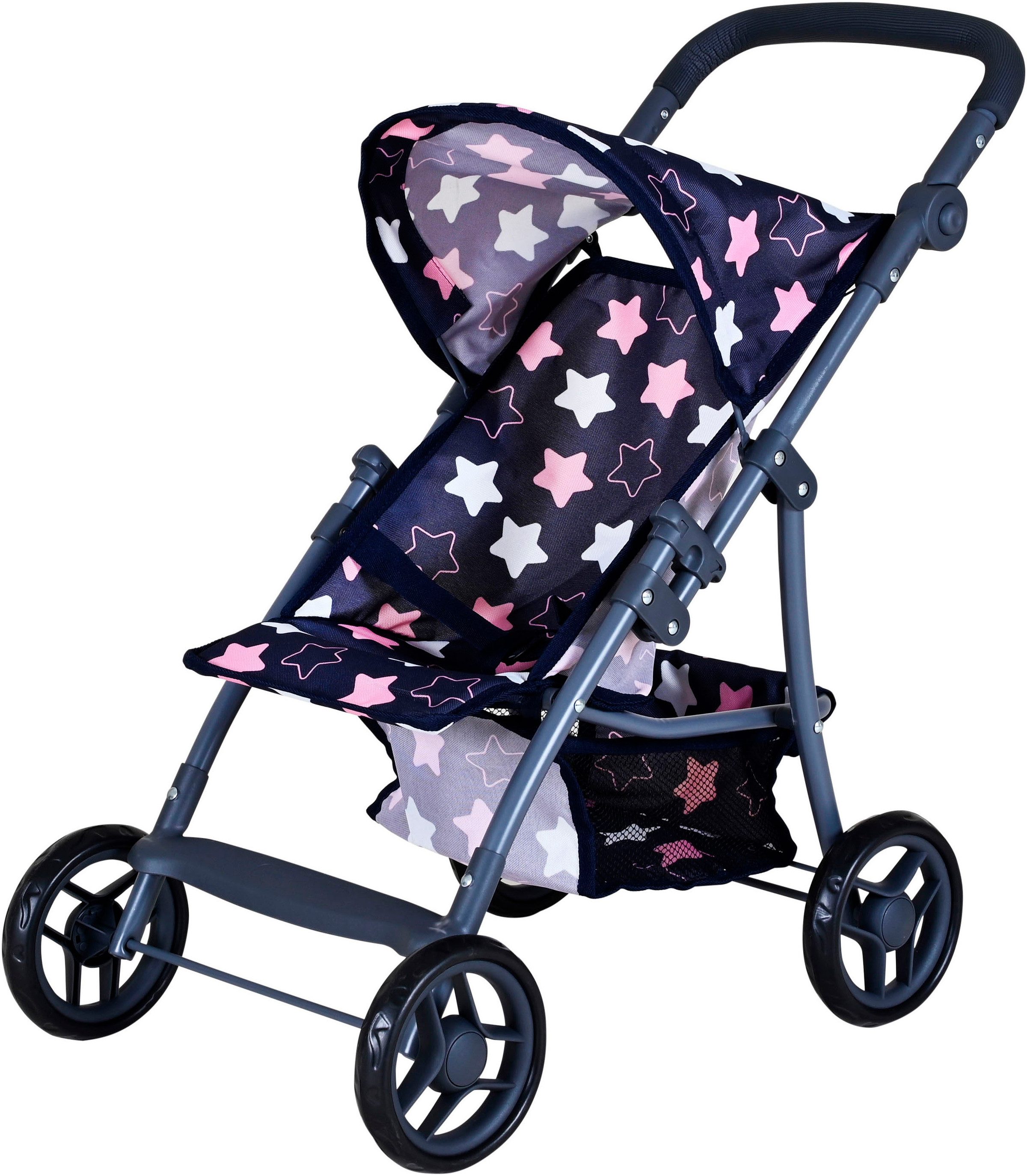 Knorrtoys Puppenbuggy Liba Star Blue Pink knorrtoys-puppenbuggy-liba-star-blue-pink