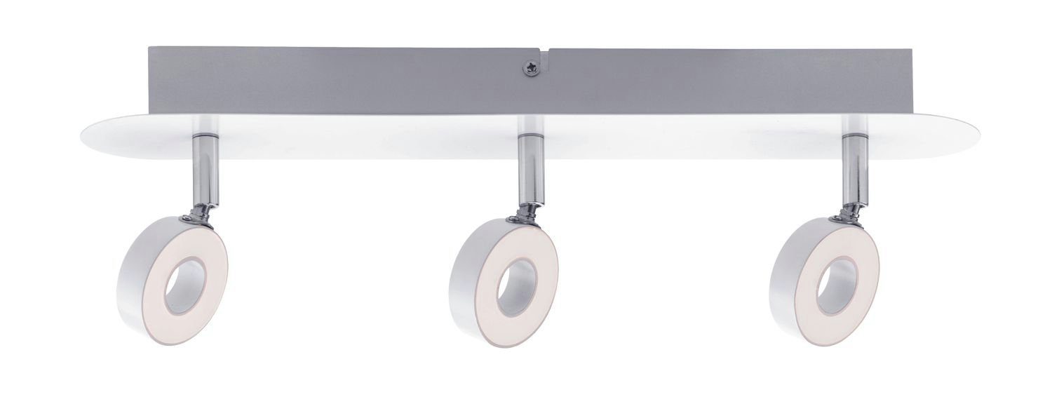 Deckenleuchten Paulmann Spotlight Cycle LED 3x4,3W Weiß/Chrom 230V Metall