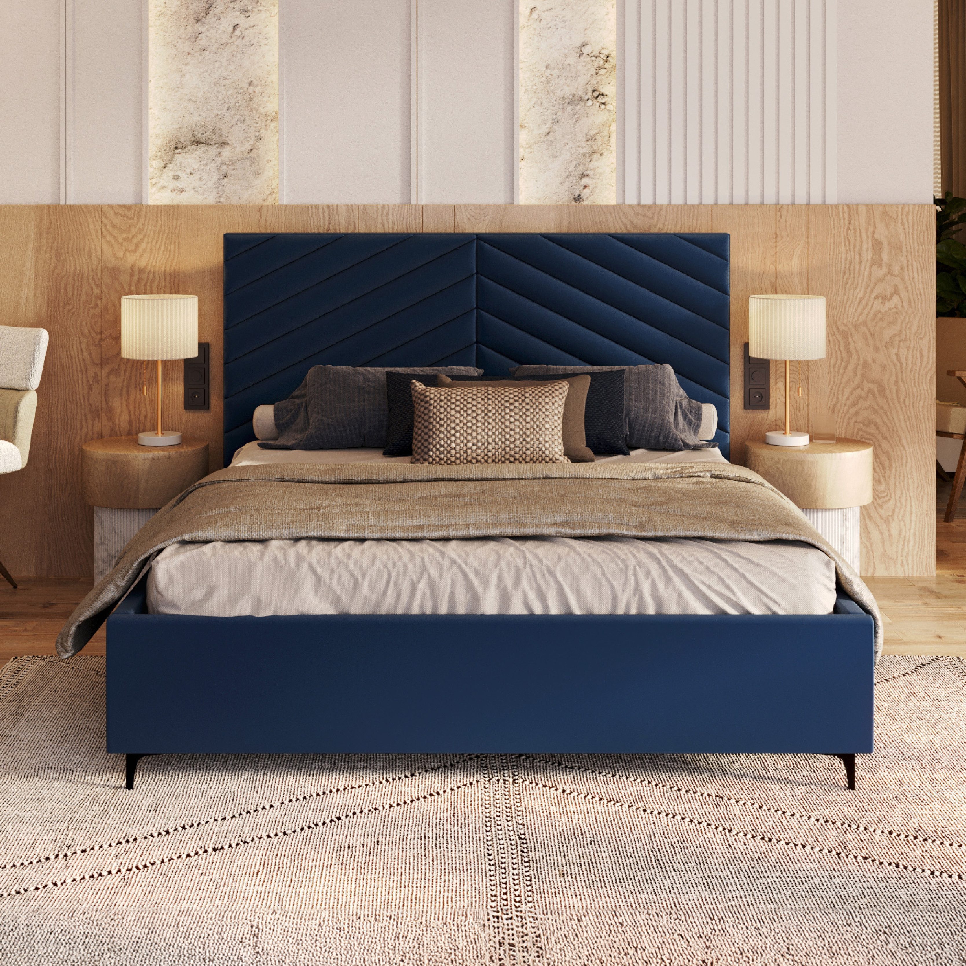 FDM Polsterbett Polsterbett MISTERO 90x200, 120x200, günstig online kaufen