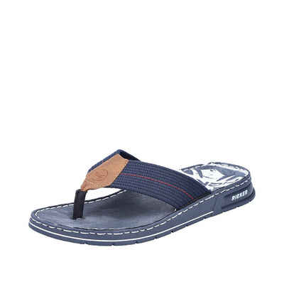 Rieker Rieker Herren Pantolette blau Pantolette