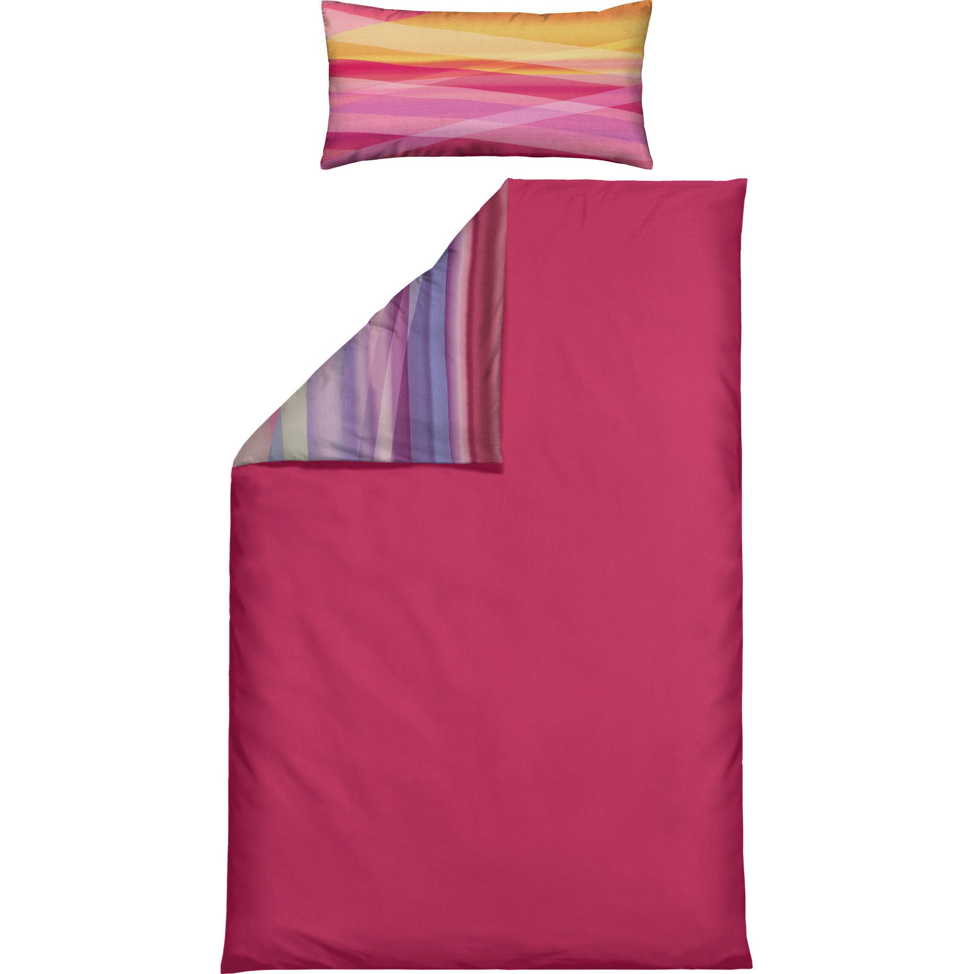 Erwin Müller Bettwäsche Bettwäsche, Mako-Satin, Streifen günstig online kaufen