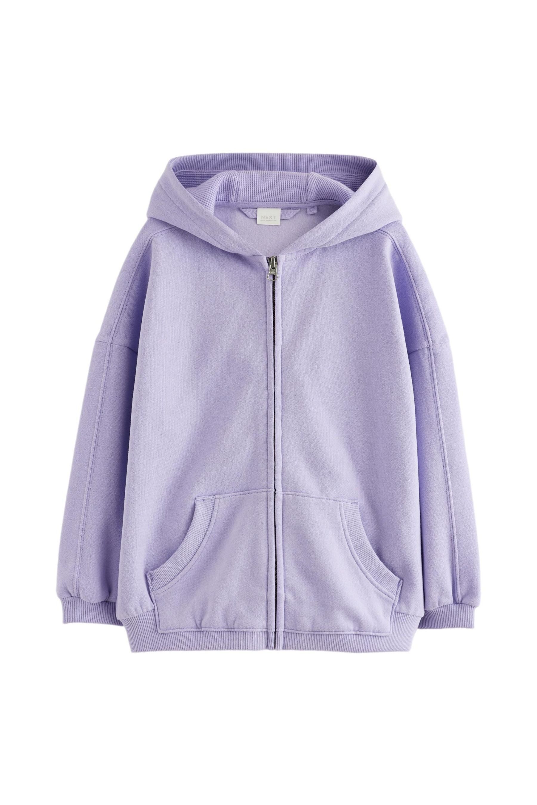 Next Kapuzenpullover Kapuzenjacke mit durchgehendem Reißverschluss (1-tlg)