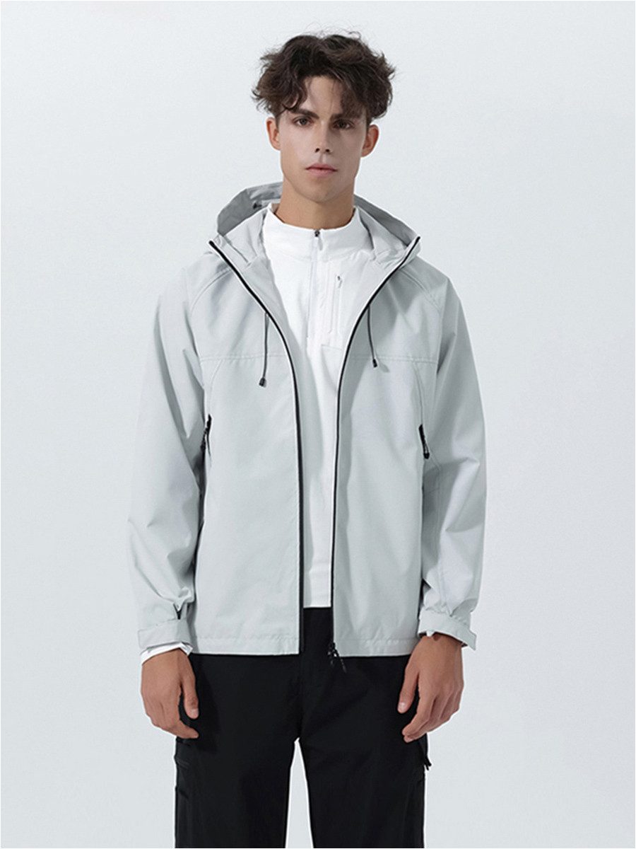 YOUTHUP Funktionsjacke Herren Freizeit-Outdoorjacke mit Kapuze günstig online kaufen