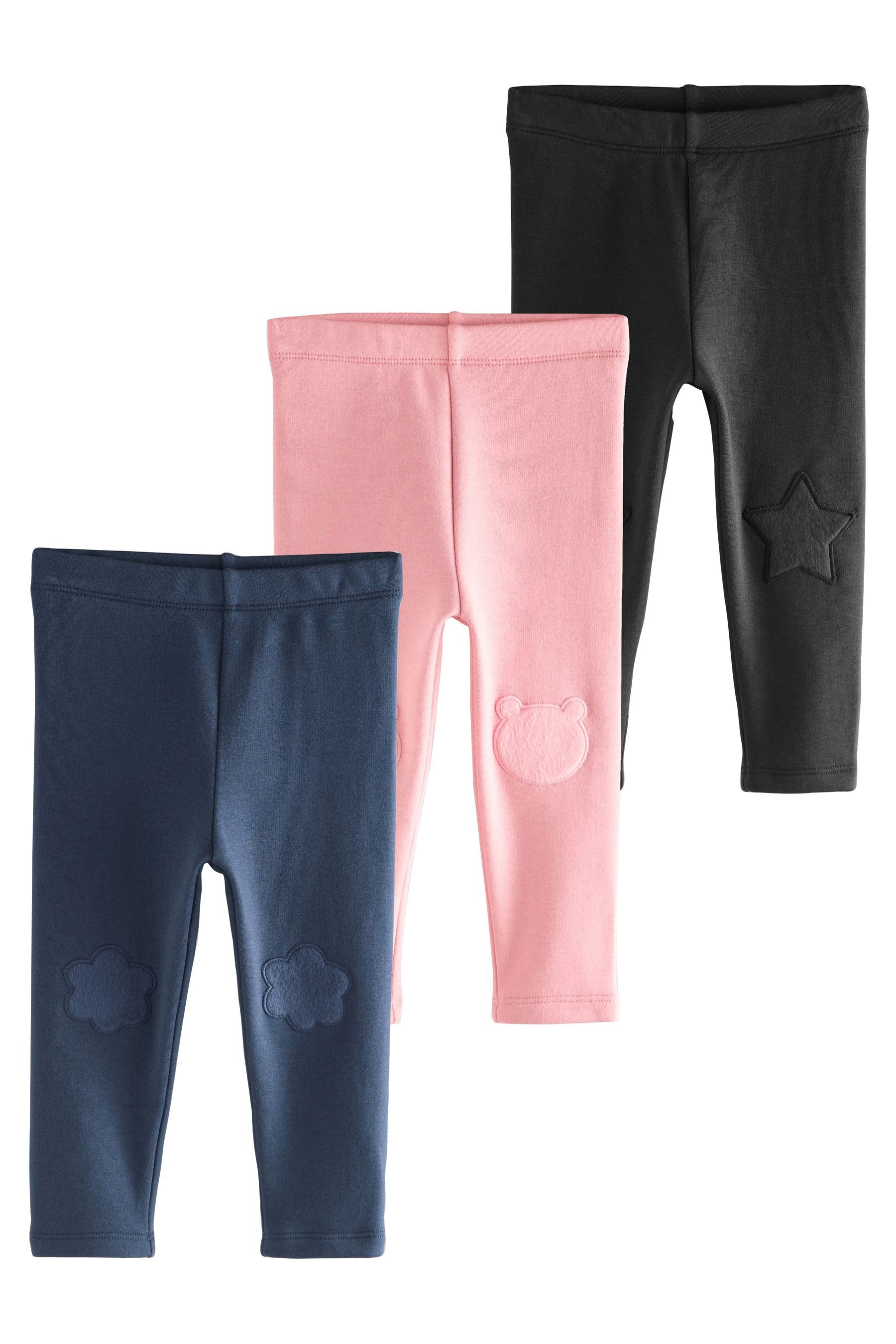Next Leggings Kuschelige Leggings im 3er-Pack günstig online kaufen