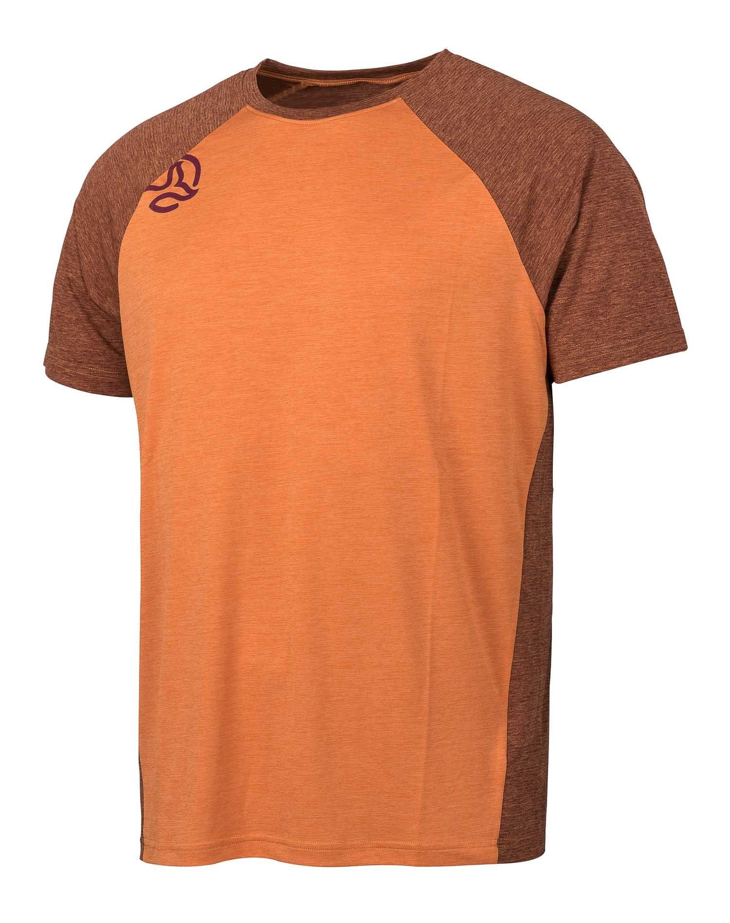 TERNUA T-Shirt Ternua M Krin Tee Herren Kurzarm-Shirt Deep Orange