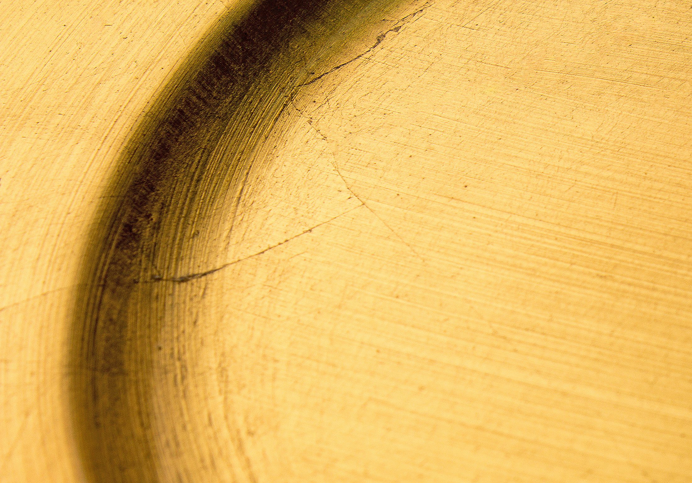 BigDean Dekotablett 6x Platzteller Dekoteller Unterteller Antik-Gold 33cm Kunststoff (Set, 6 St., Goldene Dekoteller), Platzteller in Kunststoff, Gold, Hochzeit, Event & Weihnachten