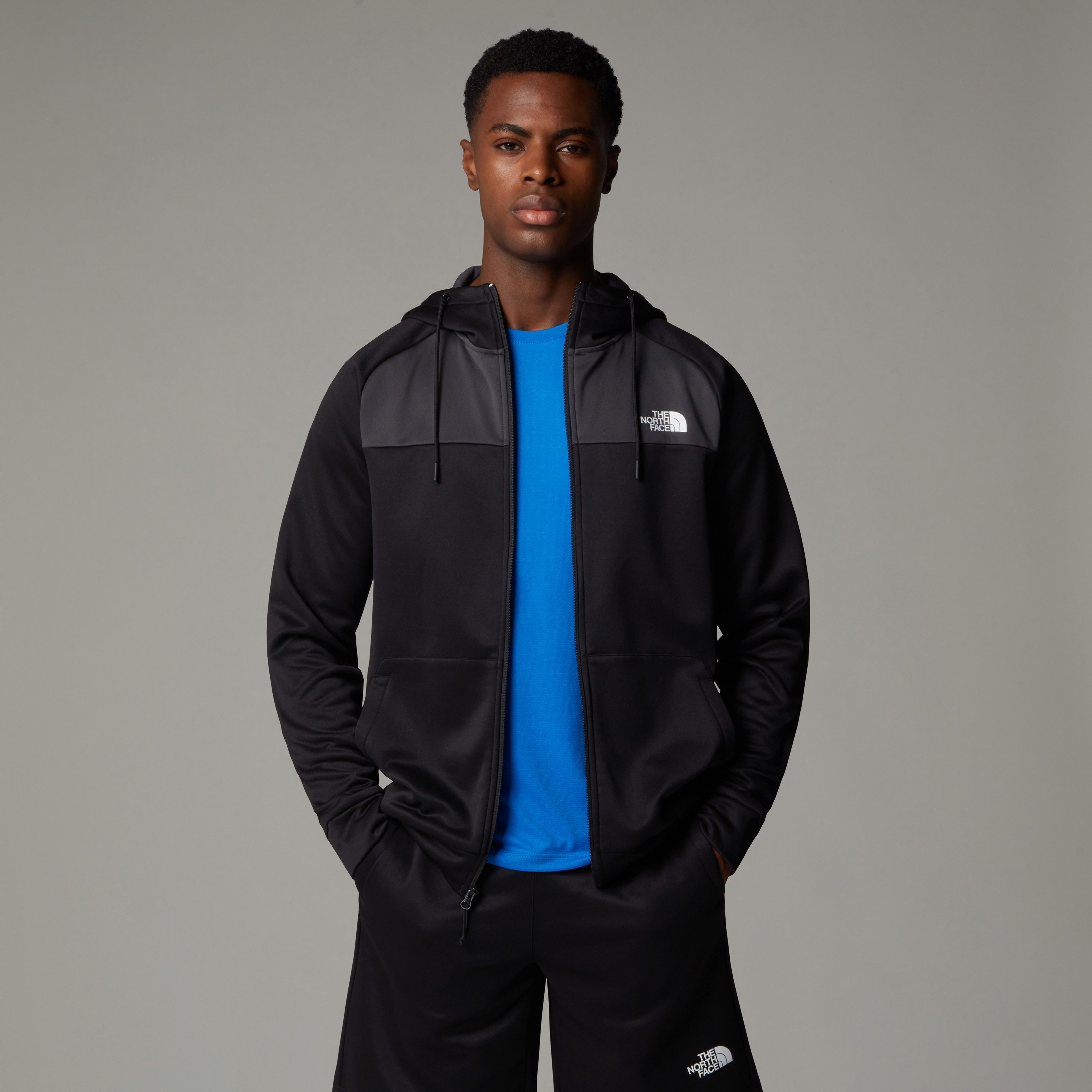 The North Face Fleecejacke Reaxion Fleece Kapuzenpulli mit durchgehendem RV günstig online kaufen