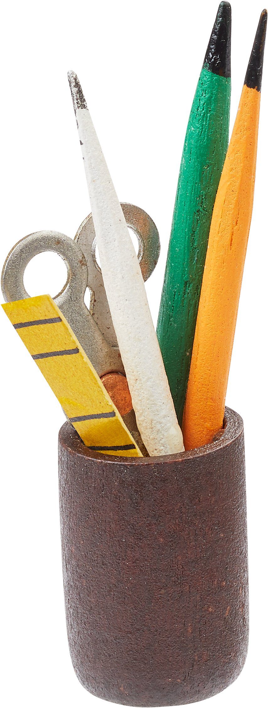 HobbyFun Dekofigur Miniatur Stiftebox, 0,8 cm x 2,8 cm