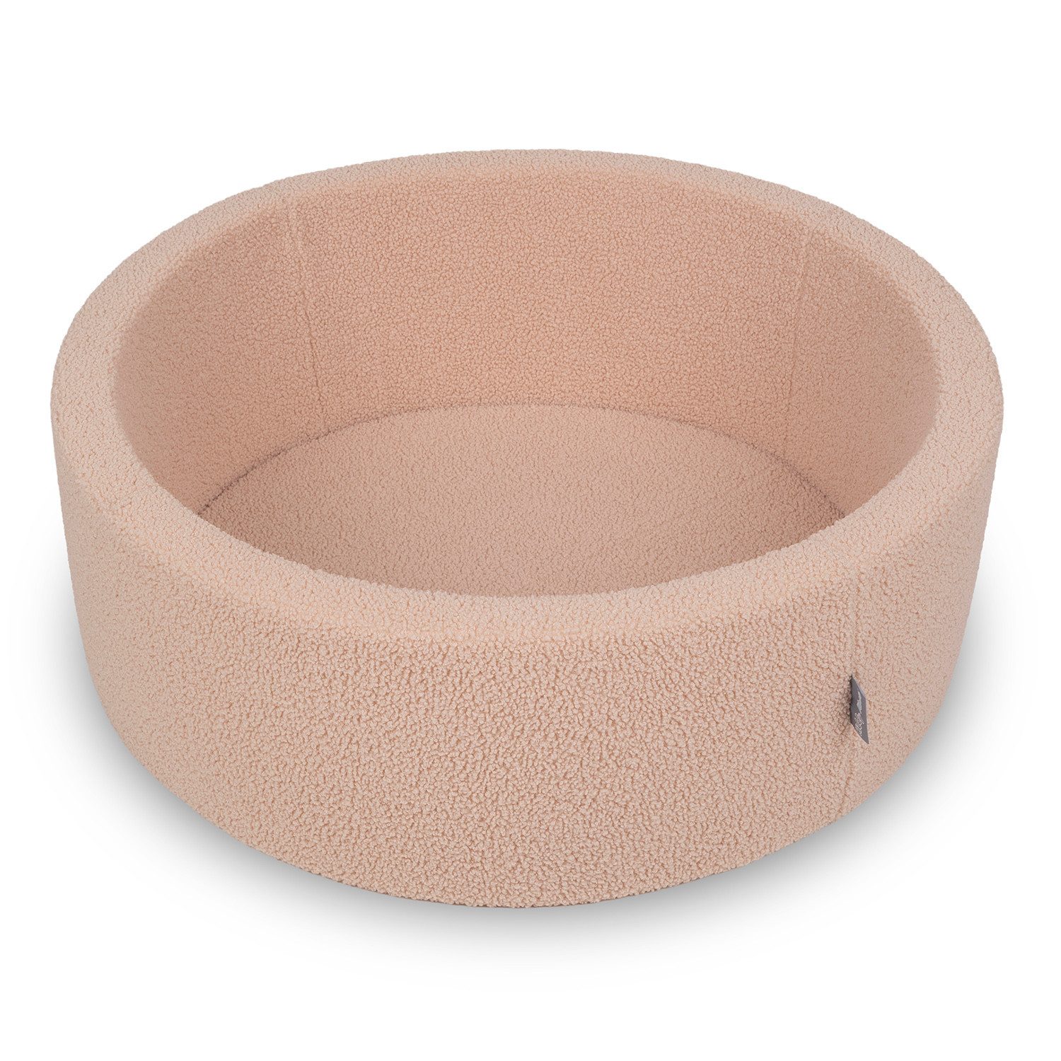 KiddyMoon Bällebad OK30TD, (Bällepool mit bunten Bällen, 0-tlg., Bällepool mit bunten Bällen), mit TEDDY Bezug, Made in Europe