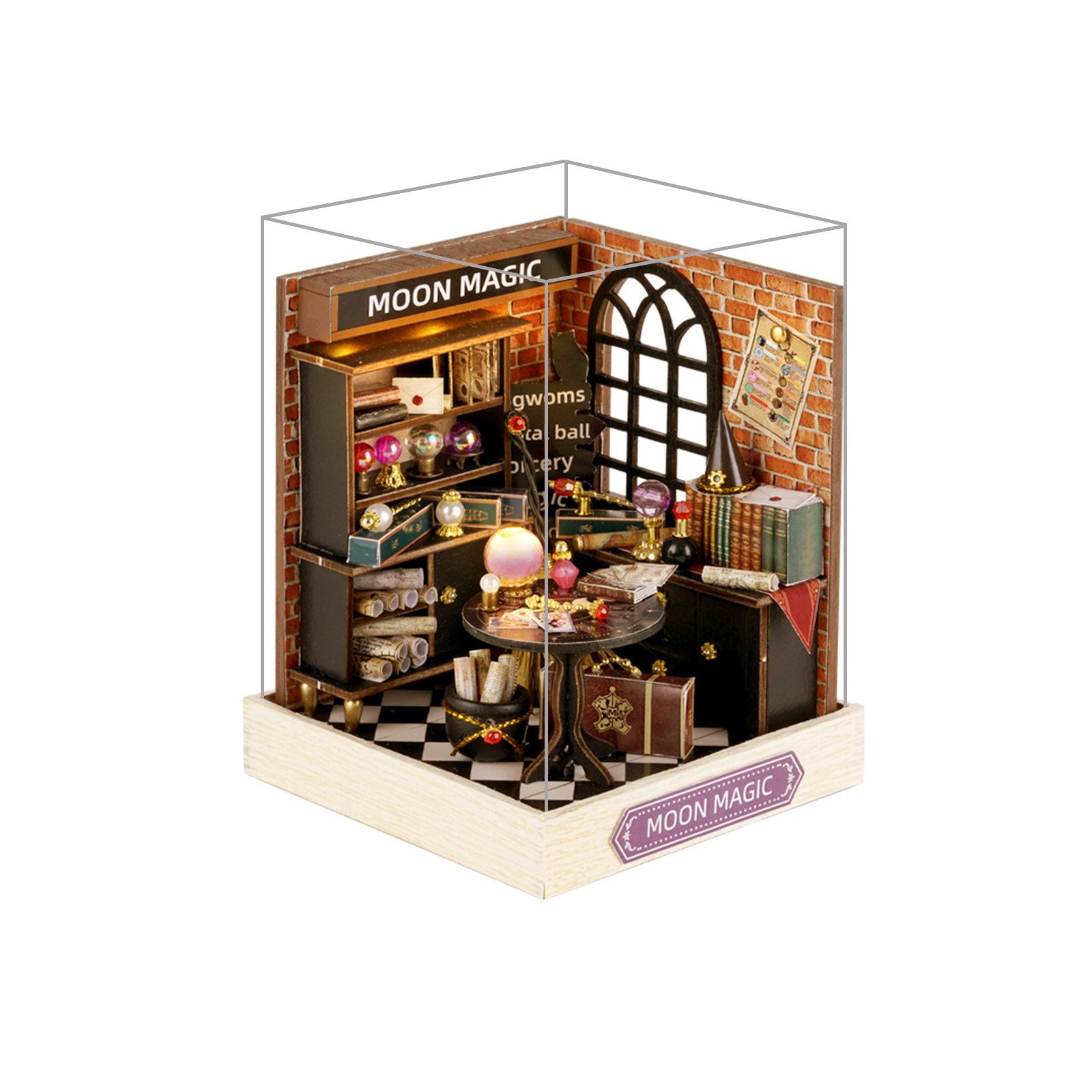 MODFU 3D-Puzzle Miniatur Haus Modellbau Bausatz günstig online kaufen