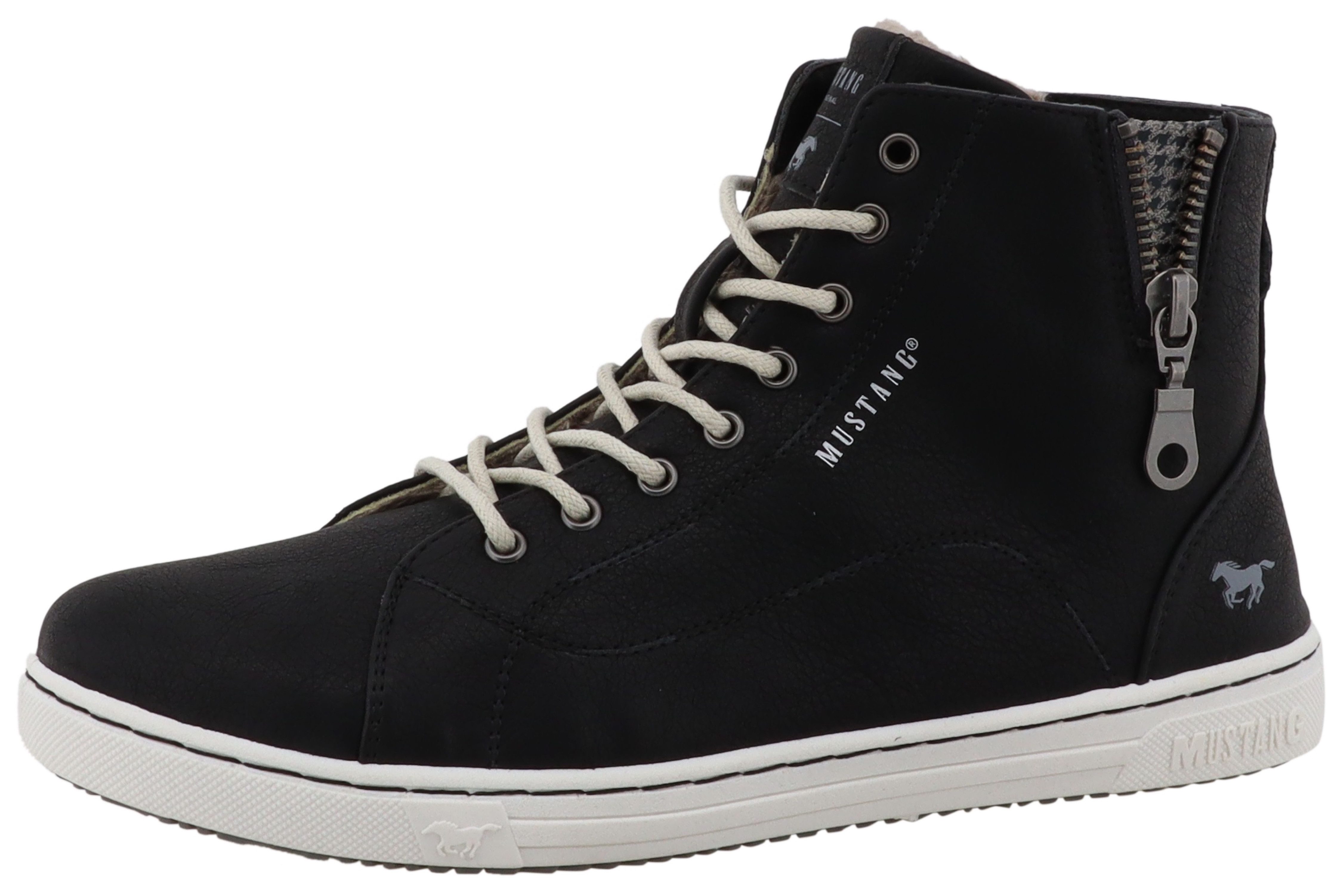 Mustang Shoes Tuala Winterstiefelette Schnürboots mit Reißverschluss günstig online kaufen