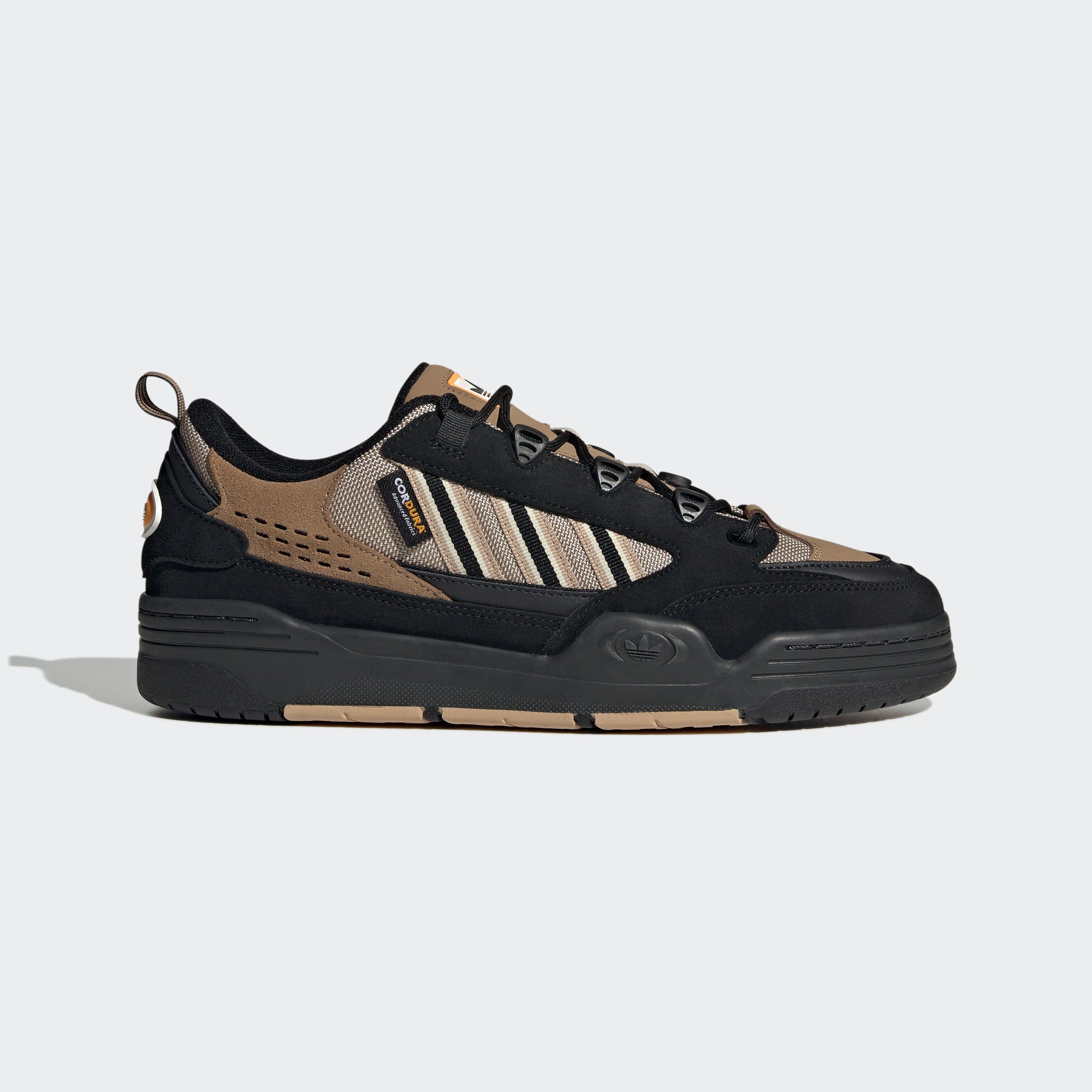 Beige adidas Cardboard / Core Originals ADI2000 Wonder Black Sneaker /