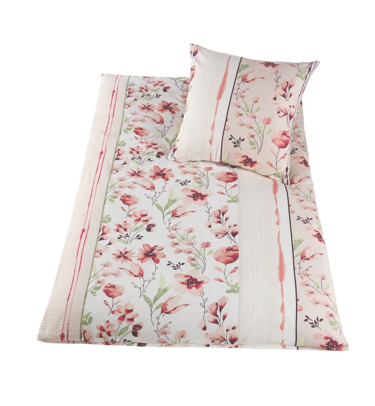 Optidream Bettwäsche Baumwoll Seersucker 135 cm günstig online kaufen