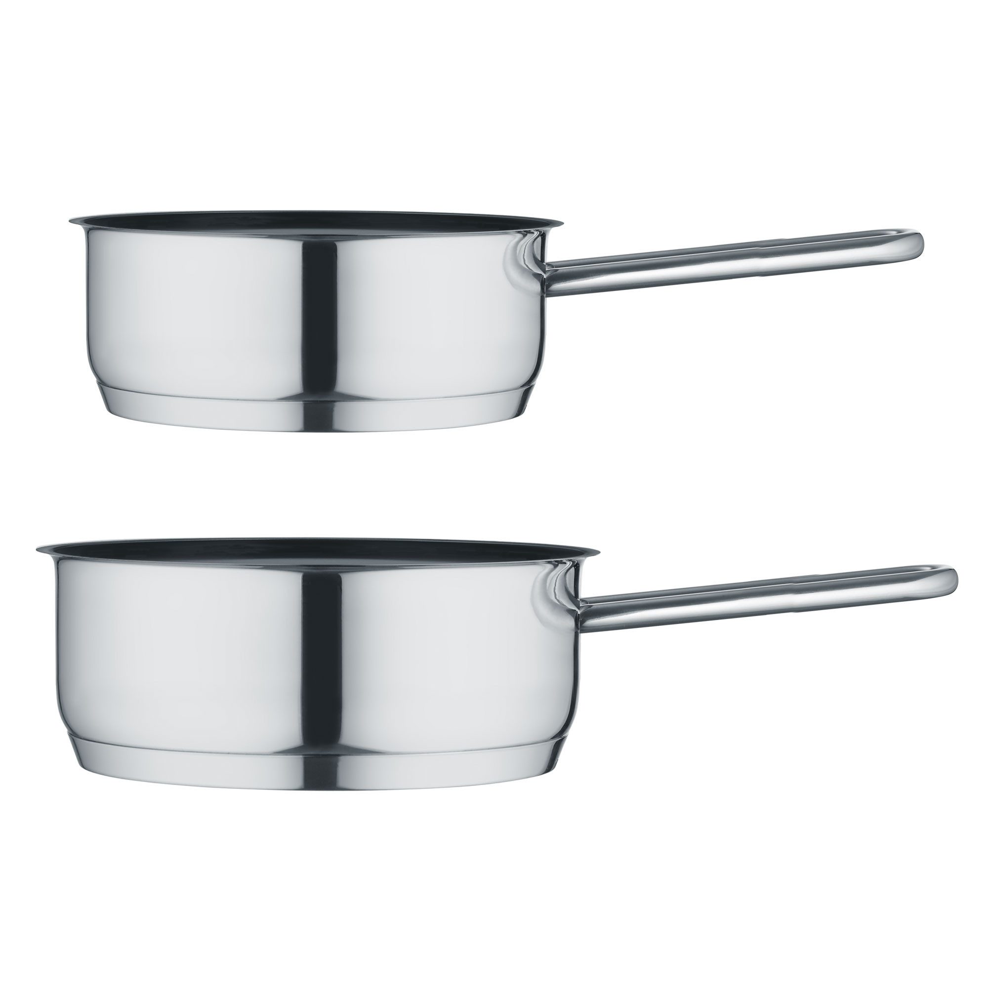 Berndes Pfannen-Set Mini Bratpfannen-Set 14 und 16 cm, Edelstahl, PFAS-frei - b.mini, Edelstahl