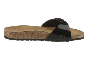 Birkenstock MADRID Pantolette in schmaler Schuhweite, Lack-Optik!