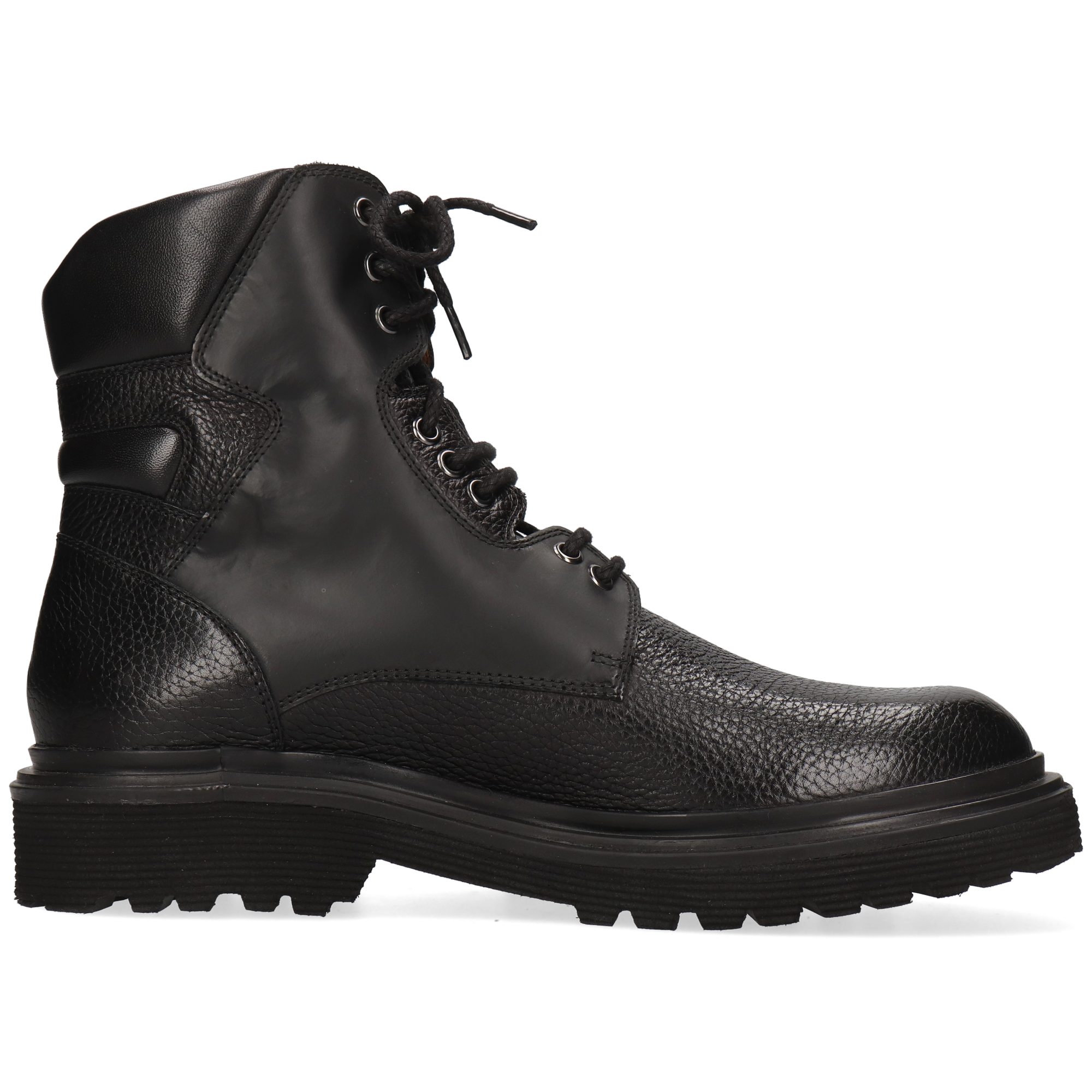 Melvin & Hamilton Matteo 8 Leder-Schnürstiefeletten für Herren Stiefelette Plateausohlen, Echtes Leder, Vegetabile Gerbung