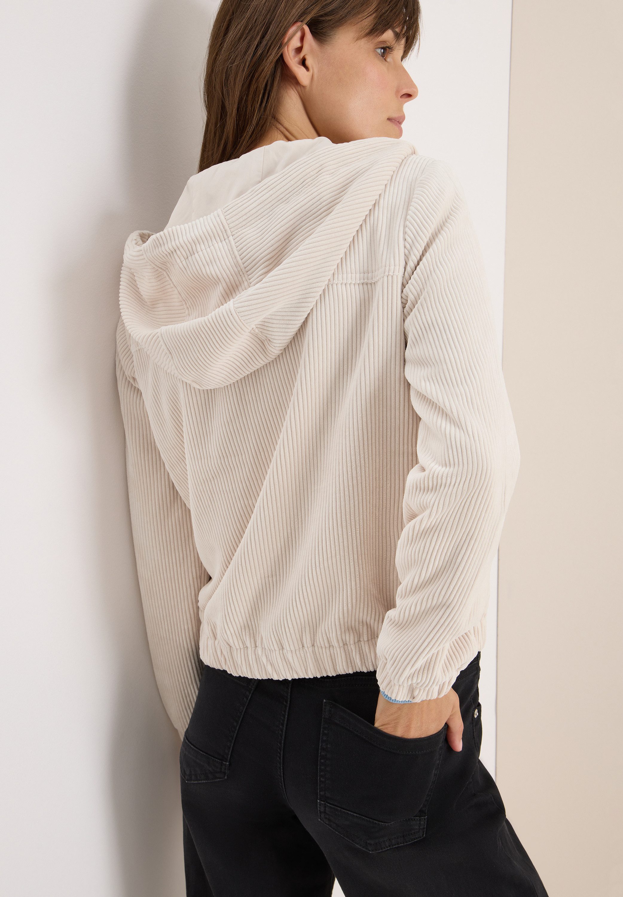 CECIL Cordjacke mit Kapuze günstig online kaufen