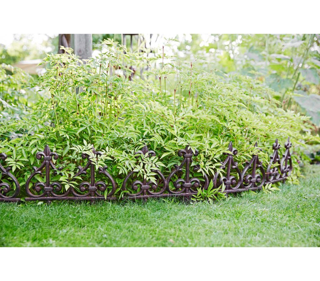 Dehner Gartenfigur Dehner Gusseisen-Beeteinfassung günstig online kaufen