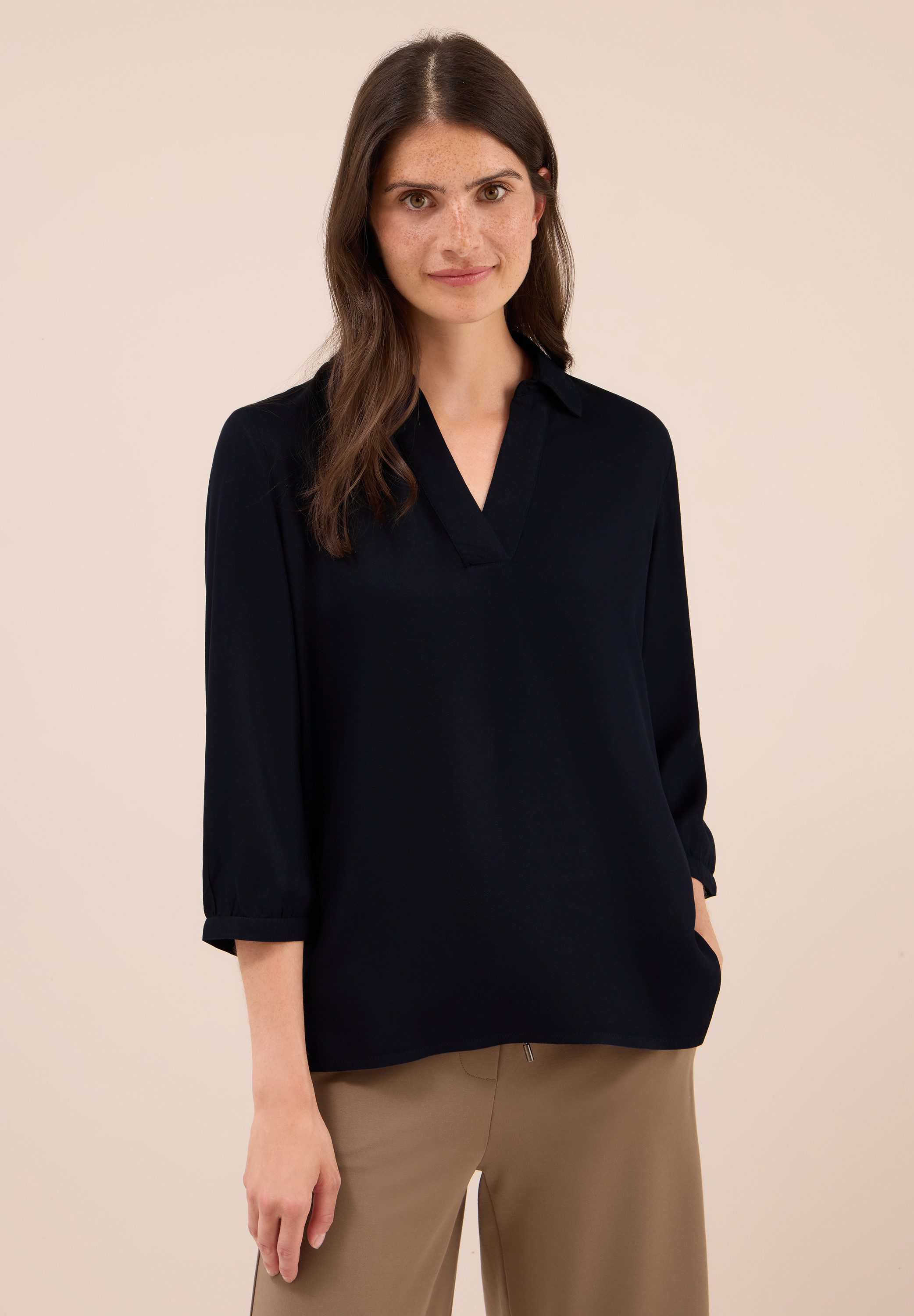 CECIL Hemdbluse aus softer Viskose günstig online kaufen