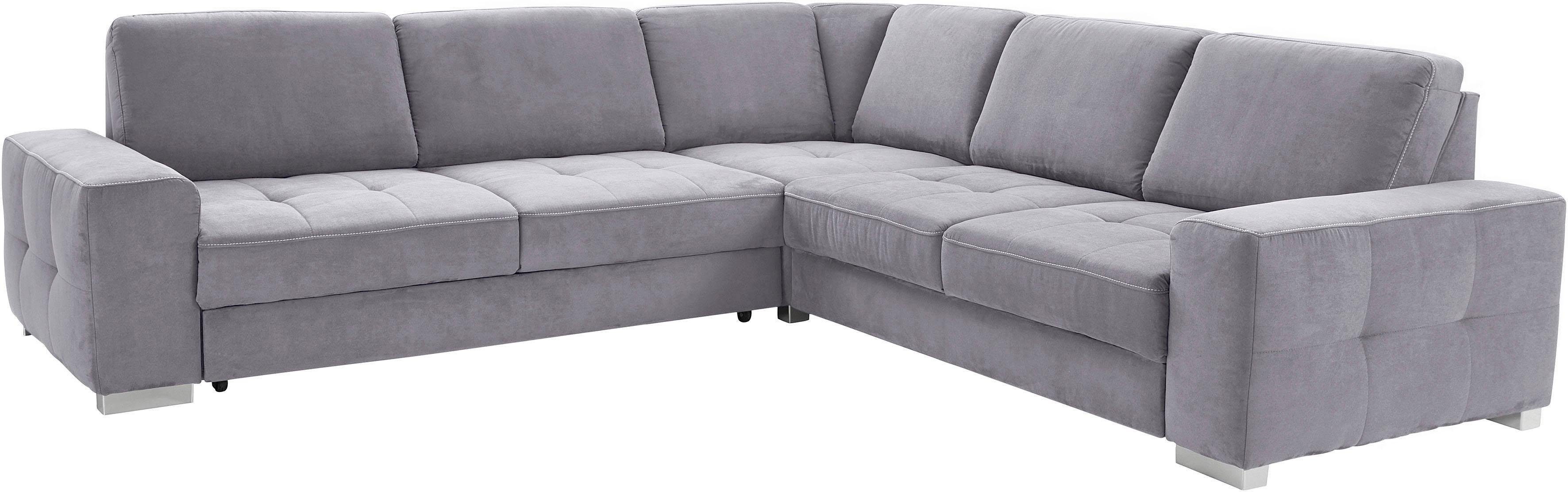 sit&more Ecksofa Santorini L-Form, mit Federkern günstig online kaufen
