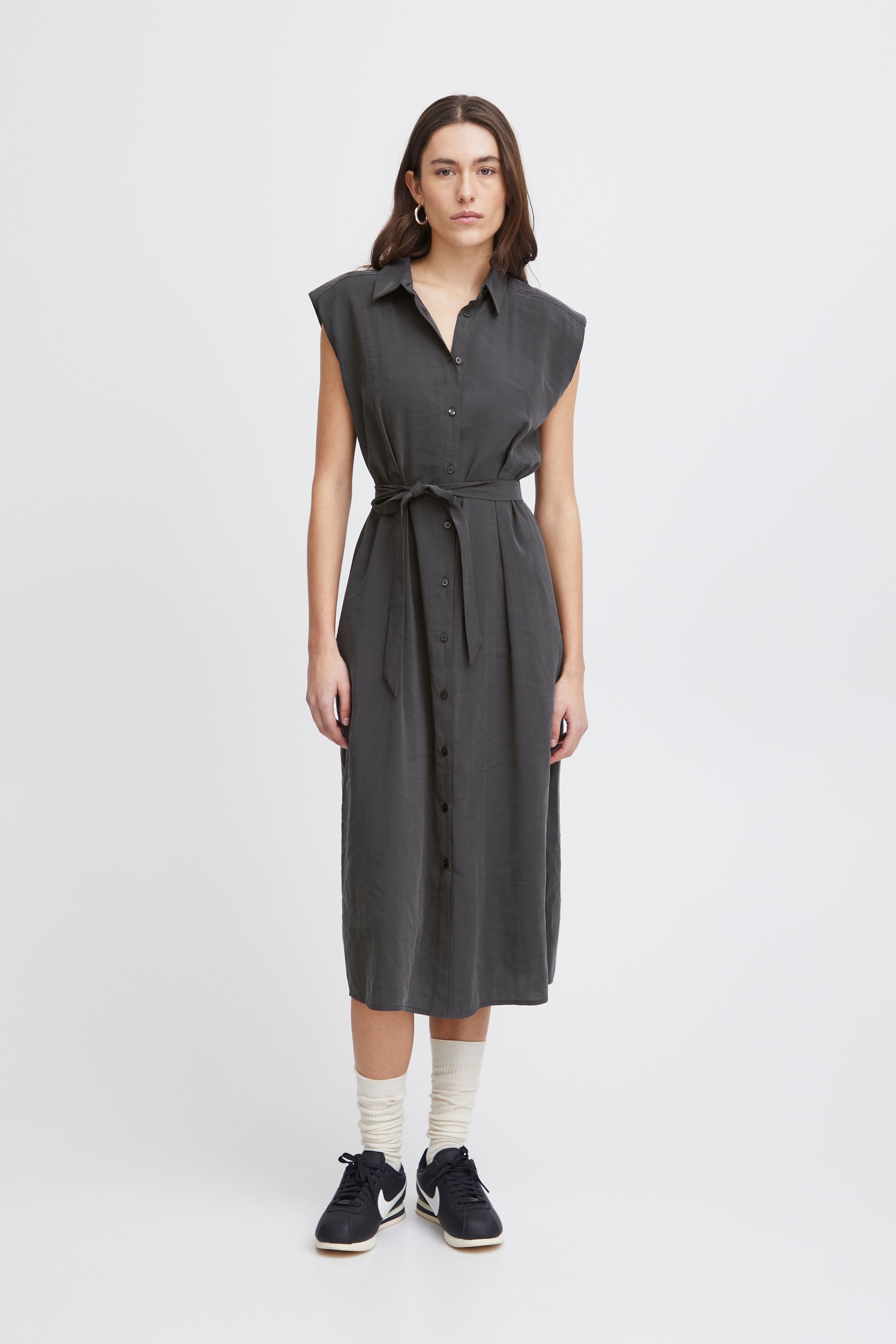 Ichi Blusenkleid IHCINOMA DR sommerliches Blusenkleid günstig online kaufen
