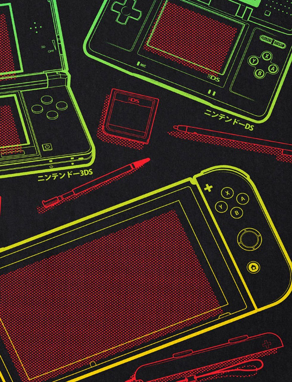 style3 T-Shirt Game Maniac nintendo switch game boy 3ds gamer mario zelda