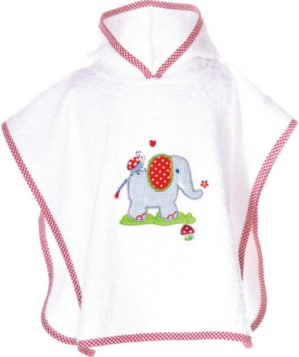 COPPENRATH DIE SPIEGELBURG Badeponcho Baby Bademantel Poncho Badeponcho Elefant Frottee 15819