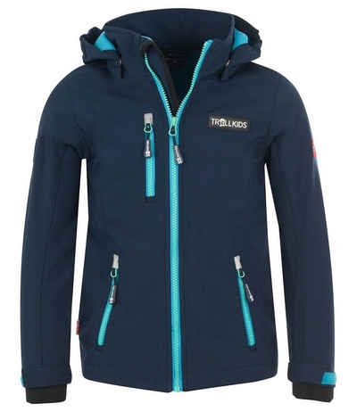 TROLLKIDS Softshelljacke Preikestolen Wasserabweisend