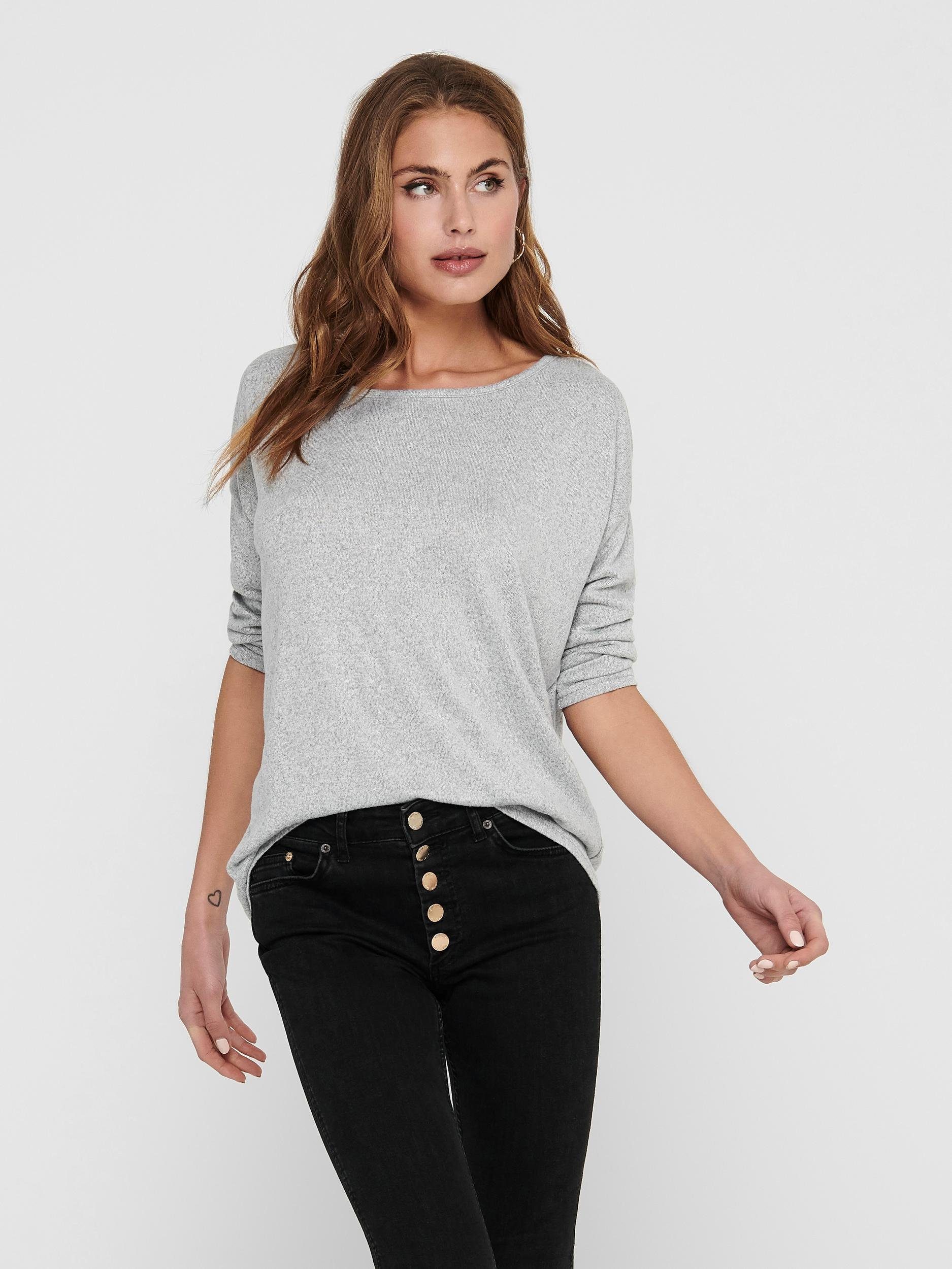 ONLY 3/4-Arm-Shirt ONLELCOS 4/5 SOLID TOP günstig online kaufen